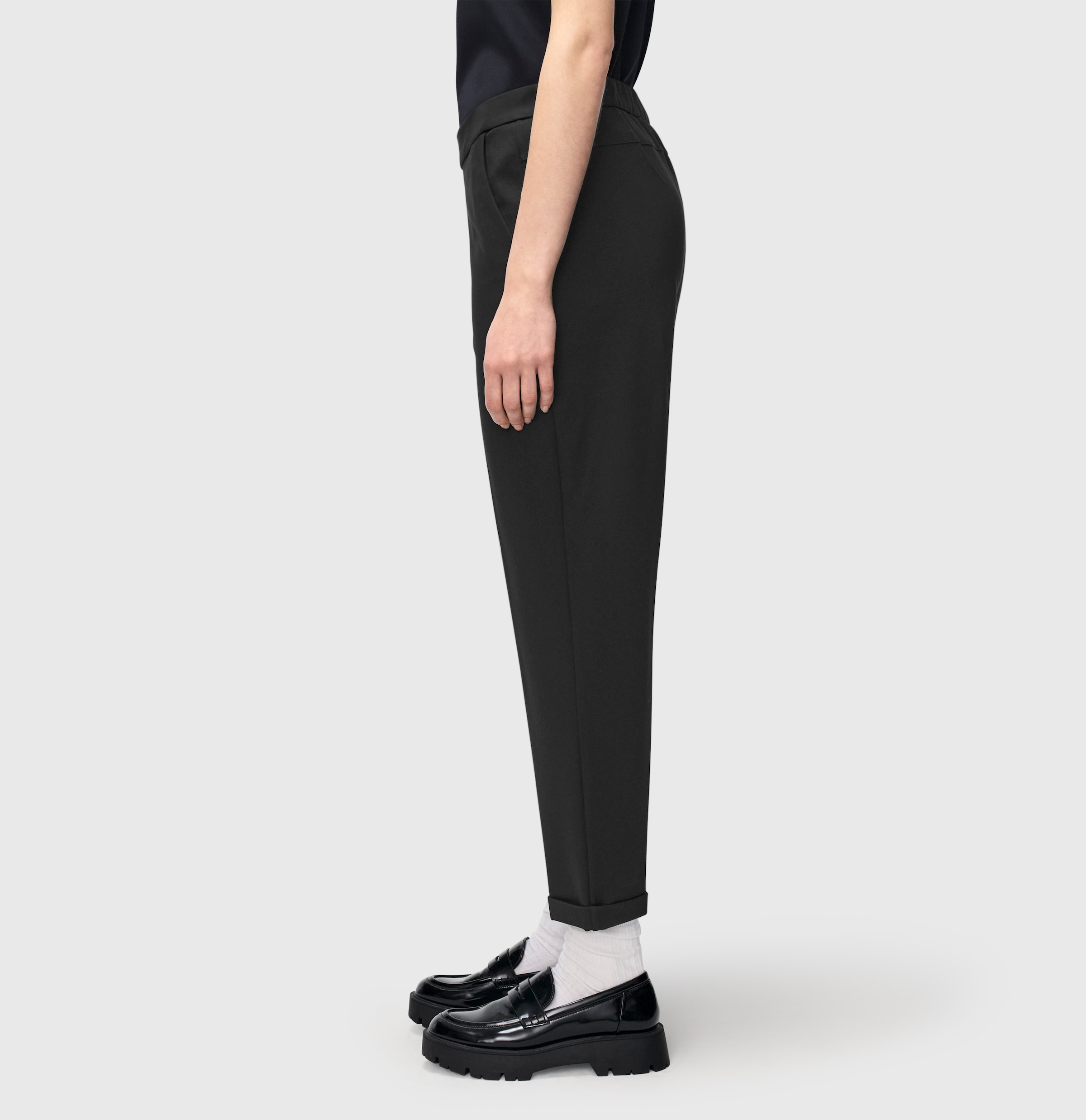 MAC Stoffhose »CAMI«, Sommerhose mit elastischem Bund