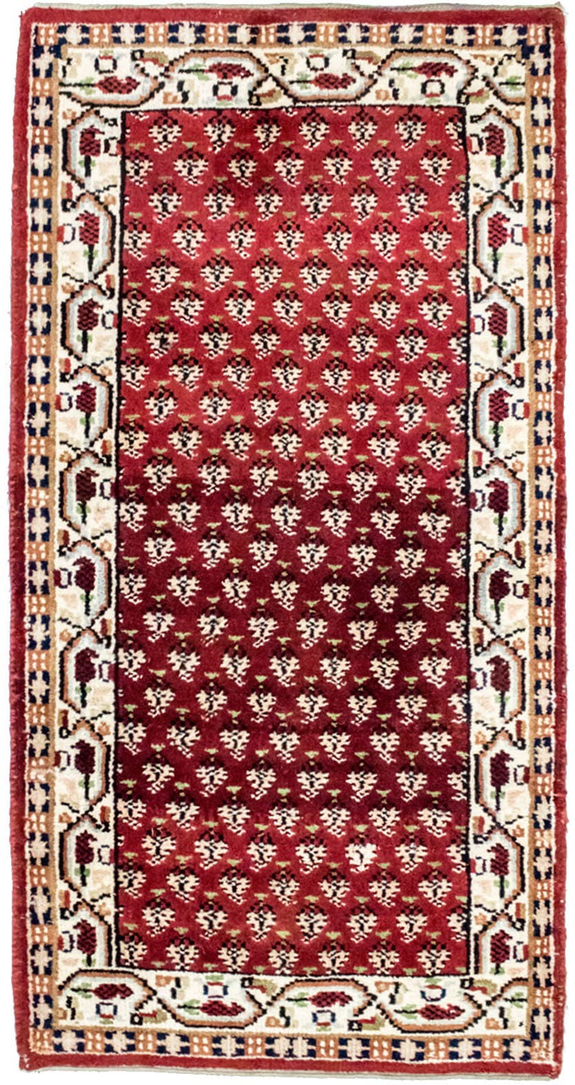 morgenland Wollteppich »Mir Teppich handgeknüpft rot«, rechteckig bequem  kaufen