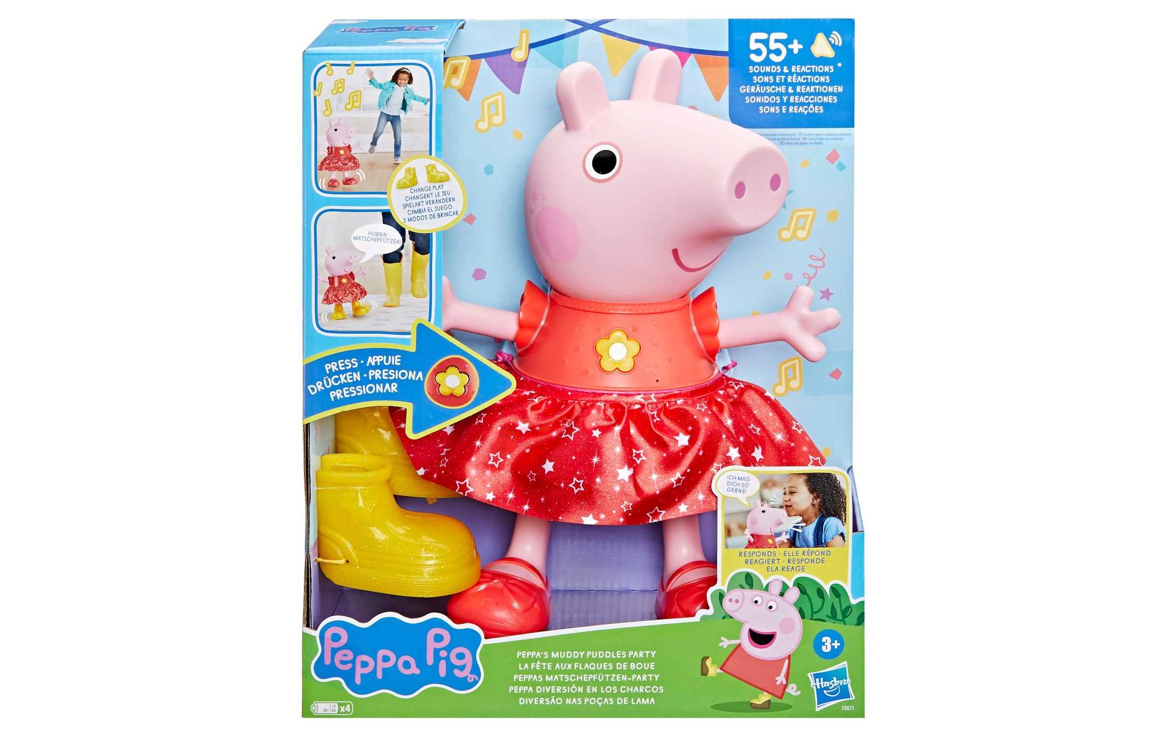 Hasbro Spielfigur »Peppas Matschepfützen-Party -DE-«