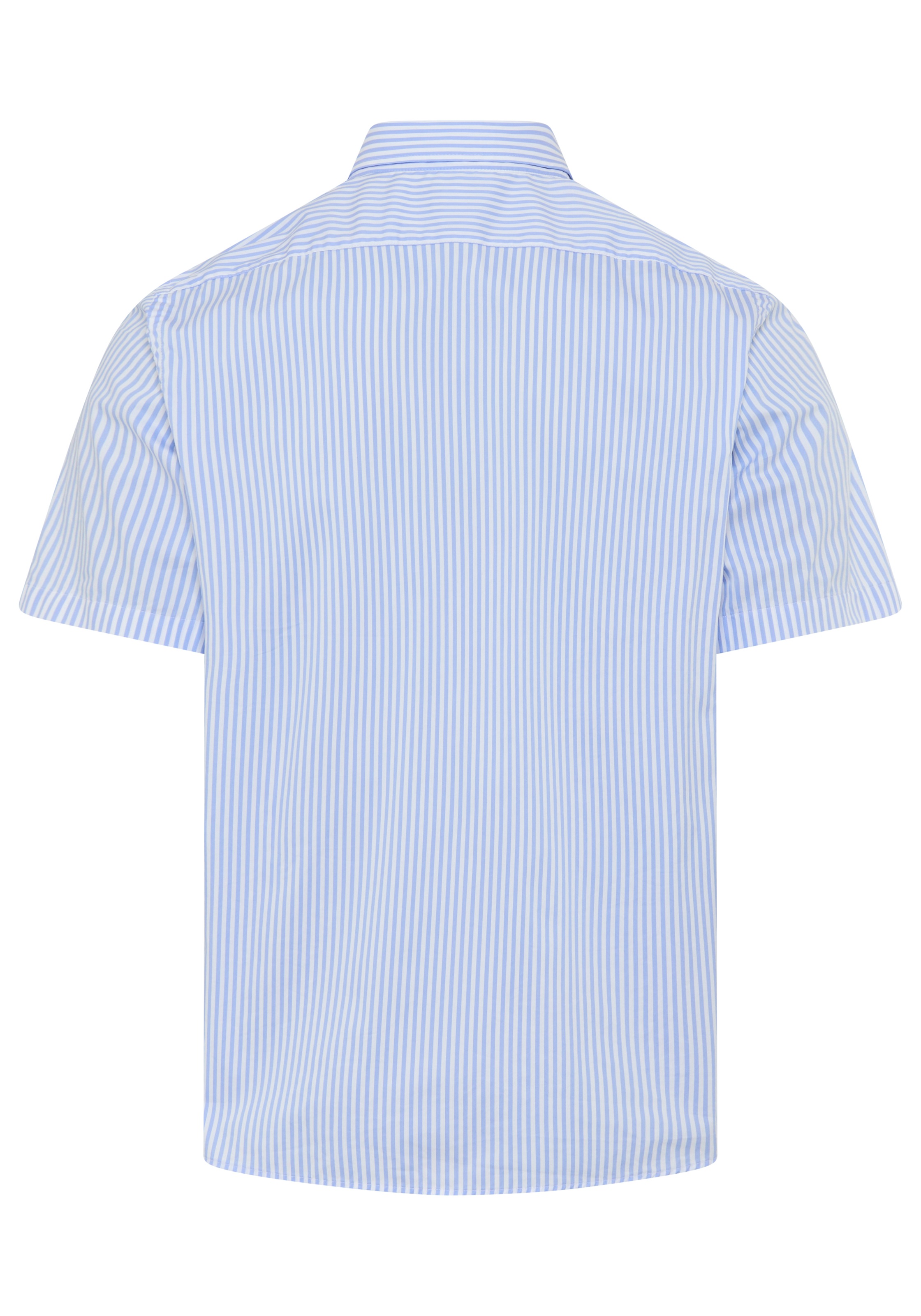 BOSS Kurzarmhemd Button-down-Kragen Regular Fit, Baumwollmix