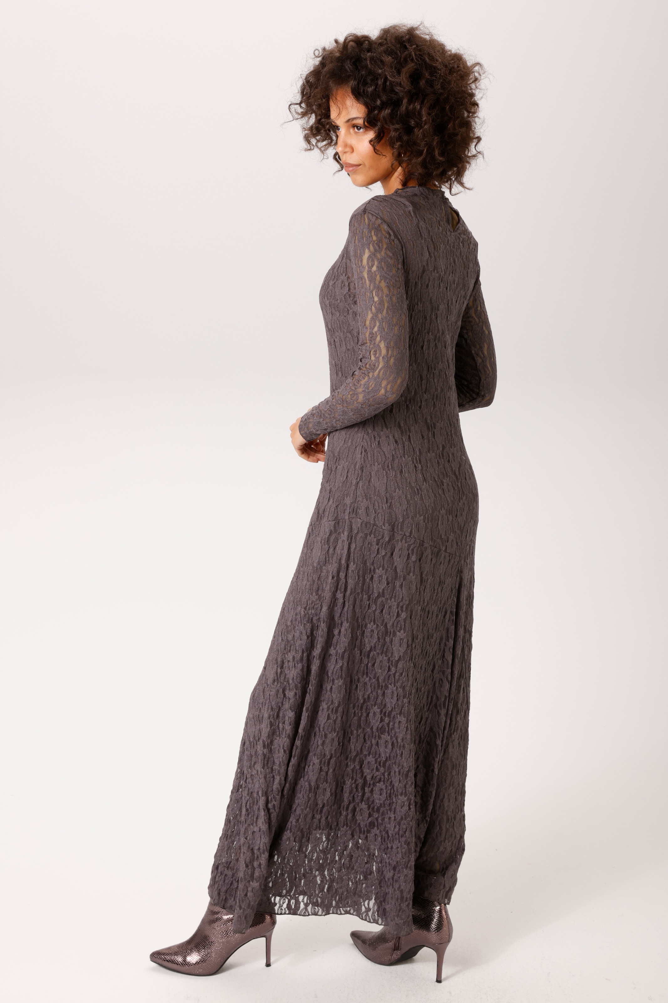 Aniston CASUAL Maxi robe en dentelle délicate et élastique - NOUVELLE COLLECTION