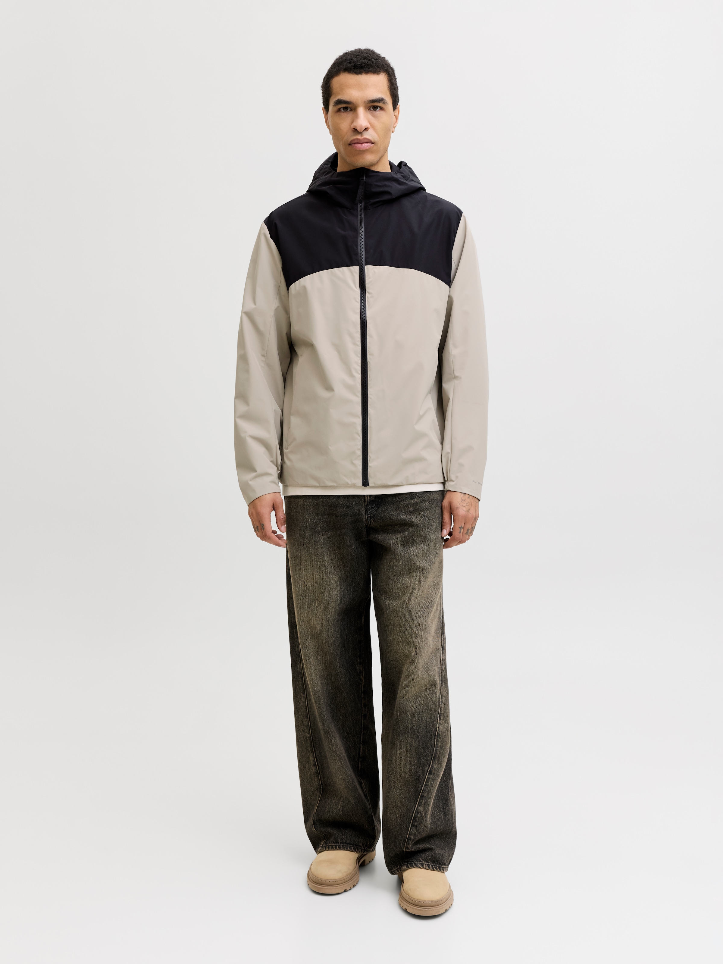 Jack & Jones Kurzjacke »JJESOHO LIGHT JACKET SN« mit Kapuze mit Kapuze