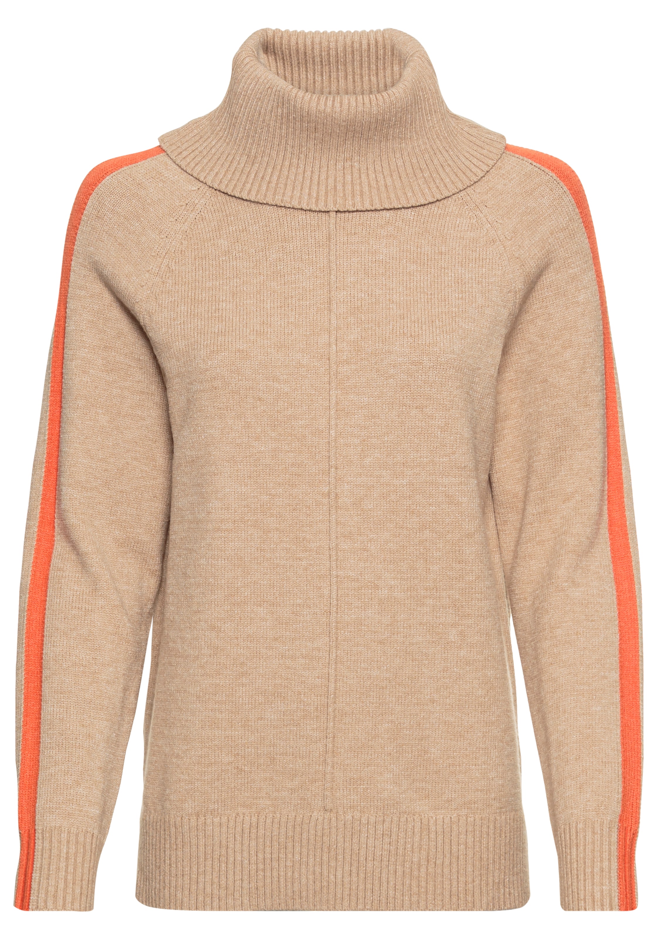 HECHTER PARIS Rollkragenpullover, mit Kontrastdetails