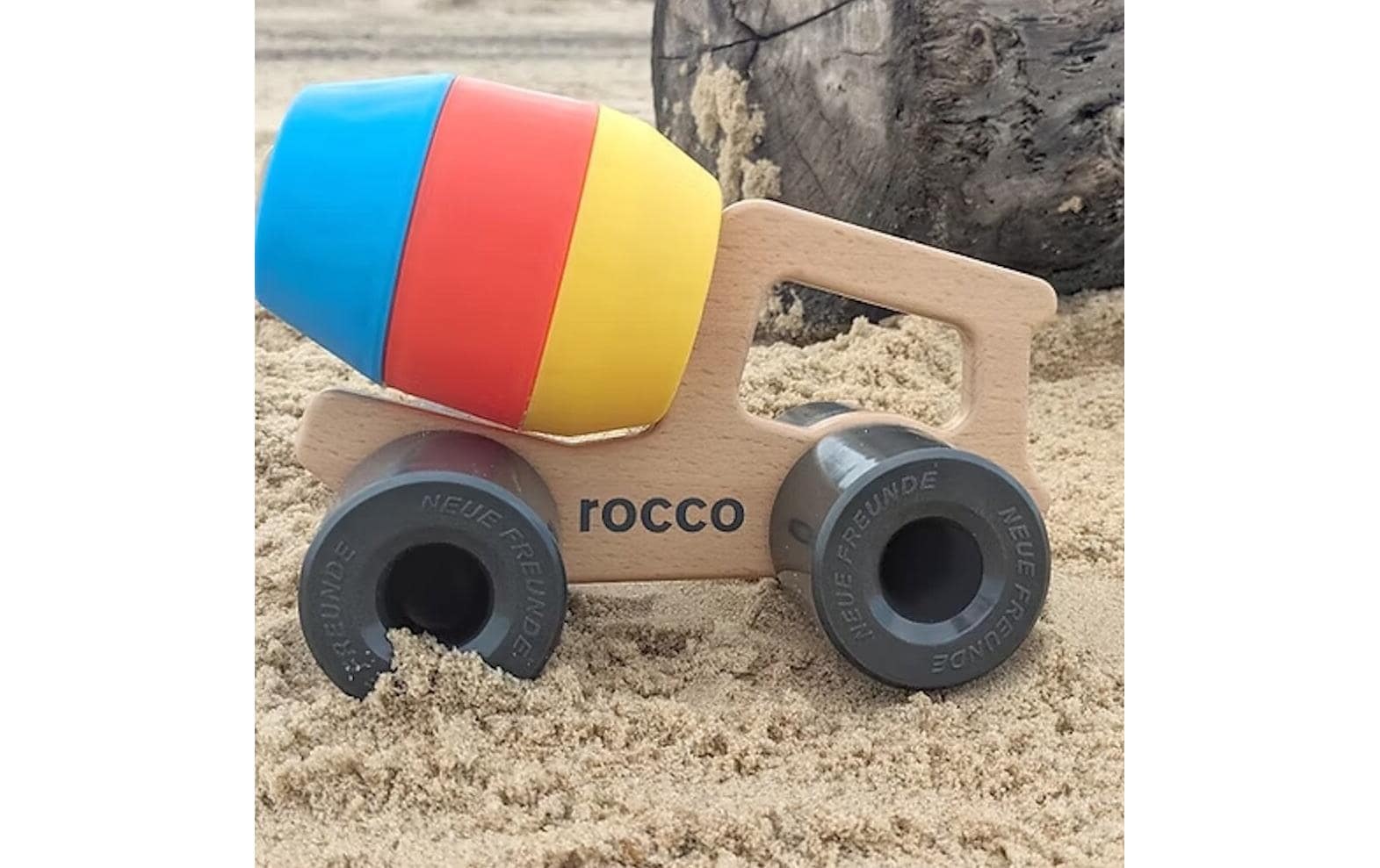 Spielzeug-Betonmischer »Neue Freunde Rocco – Betonmischer«, (4 tlg.)
