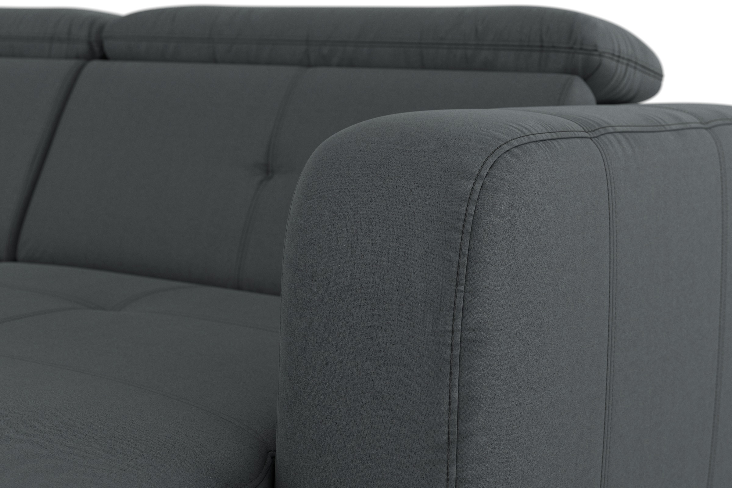 sit&more Paysage de salon »Belluci U-Form« Kopfteilverstellung und Federkern, wahlweise mit Bettfunktion