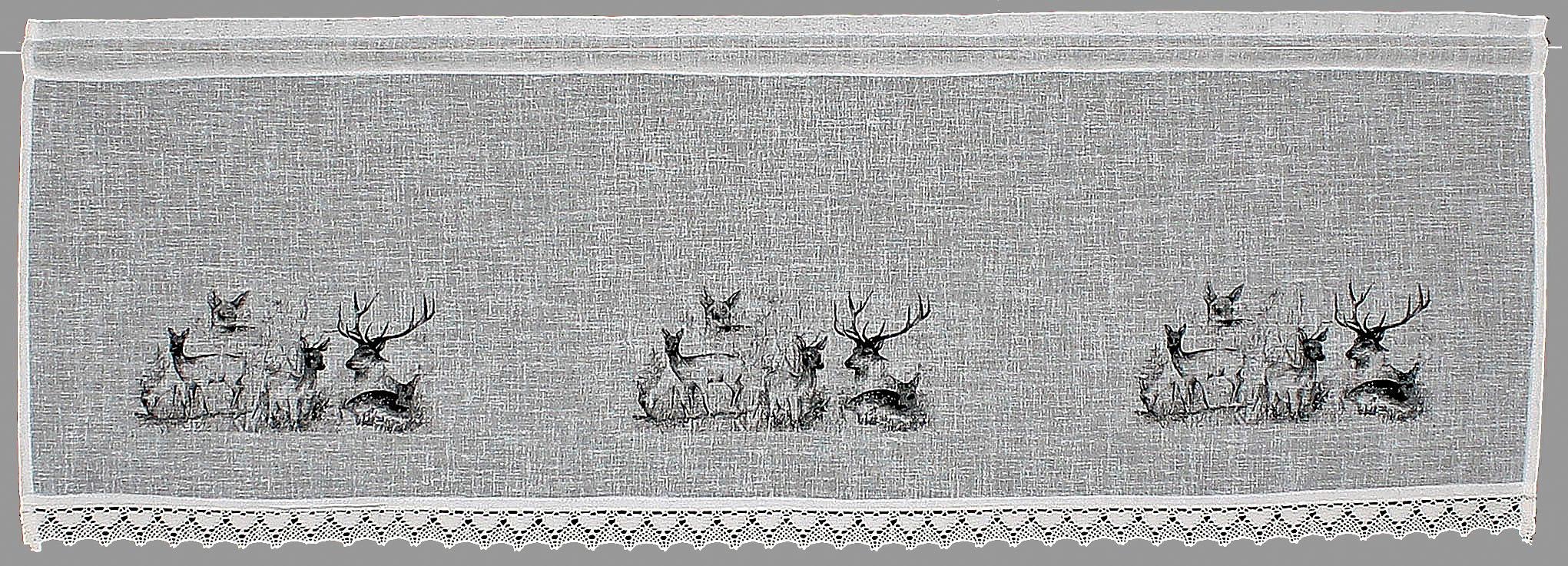 Image of HOSSNER - ART OF HOME DECO Querbehang »Bambi«, (1 St.), HxB: 40x120, Landhaus-Look bei Ackermann Versand Schweiz