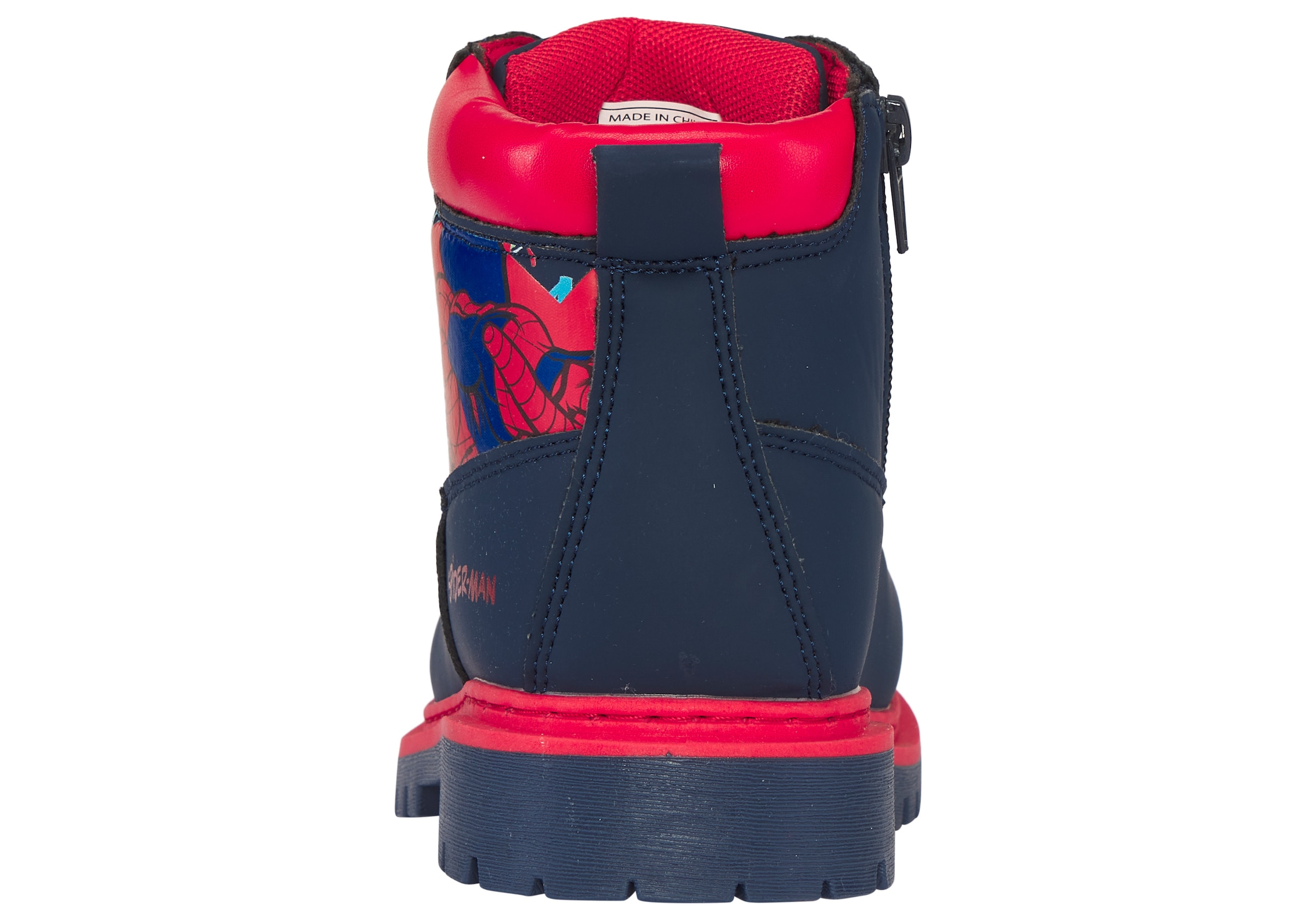 Disney Bottes d'hiver »Spiderman«  chaussures d'hiver, bottes d'hiver, bottes à lacets, bottes d'hiver