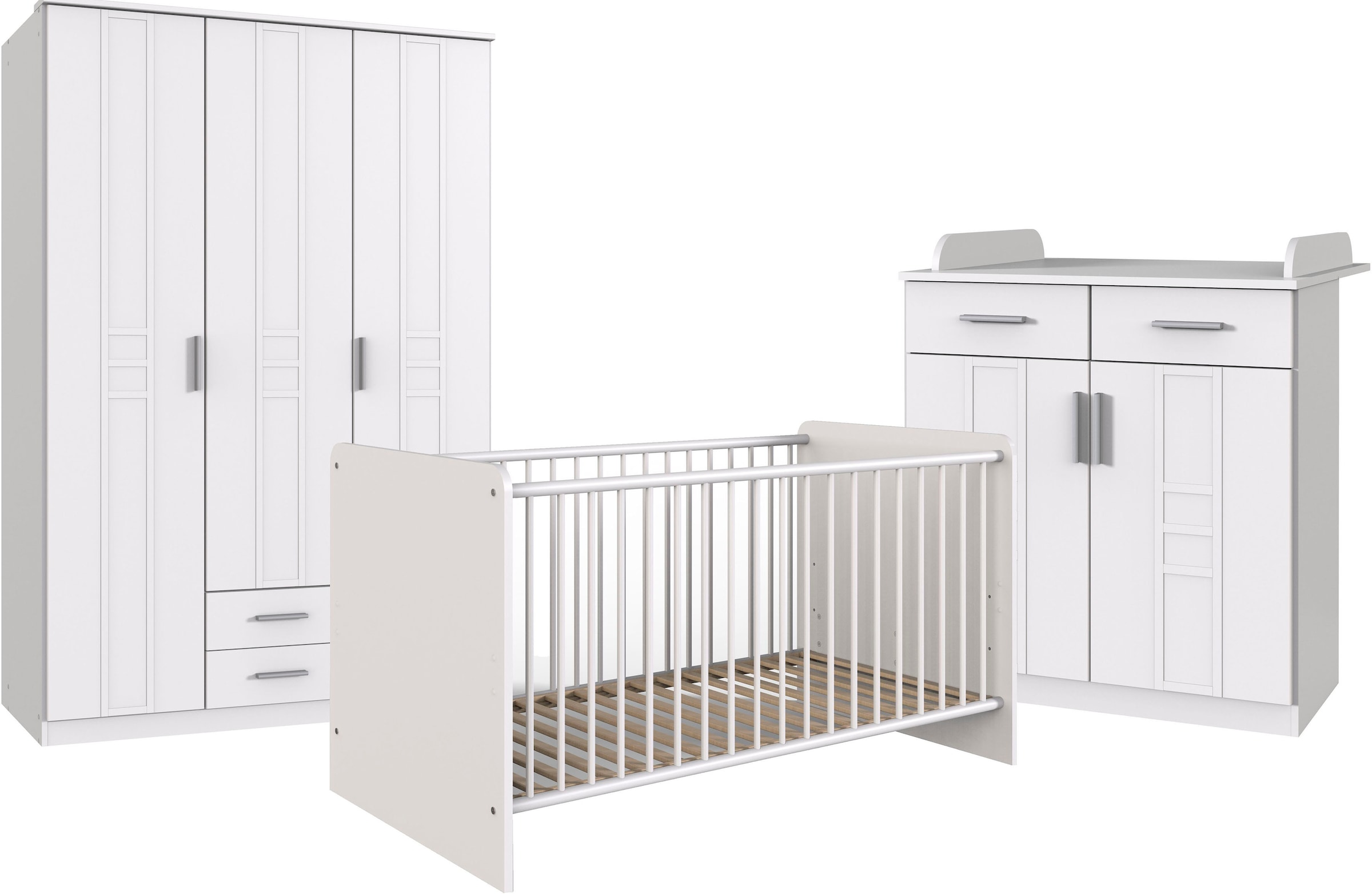 Image of Wimex Babyzimmer-Komplettset "Borkum" 3 Stk. tlg.