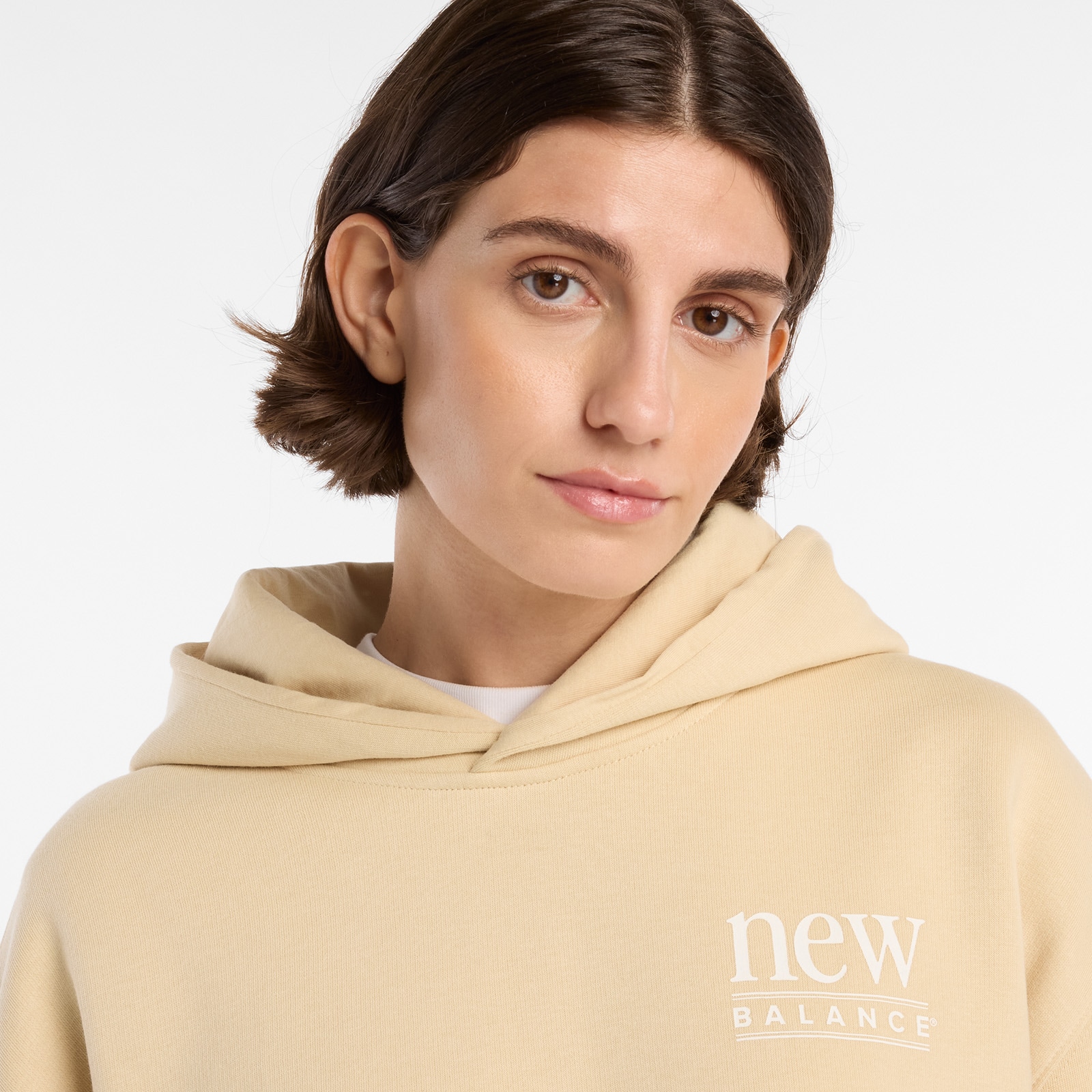 New Balance Sweat à capuche , mit Kapuze, langärmlig, mit angesetztem Bündchen am Ärmelabschluss
