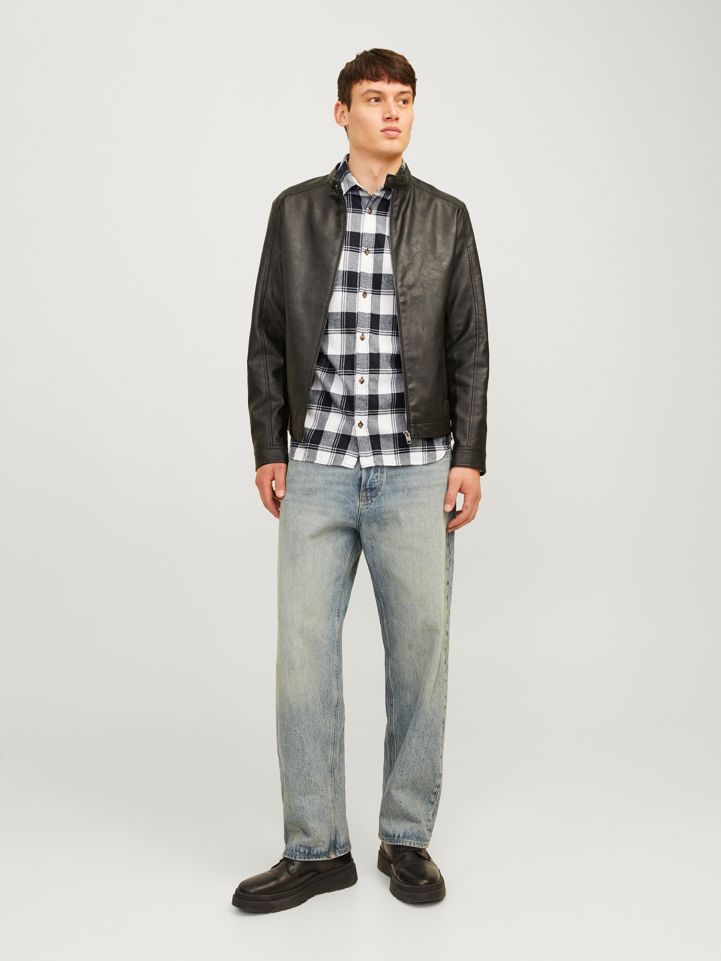 Jack & Jones Chemise à manches longues »JJJOSHUA FALL BUFFALO SHIRT LS«
