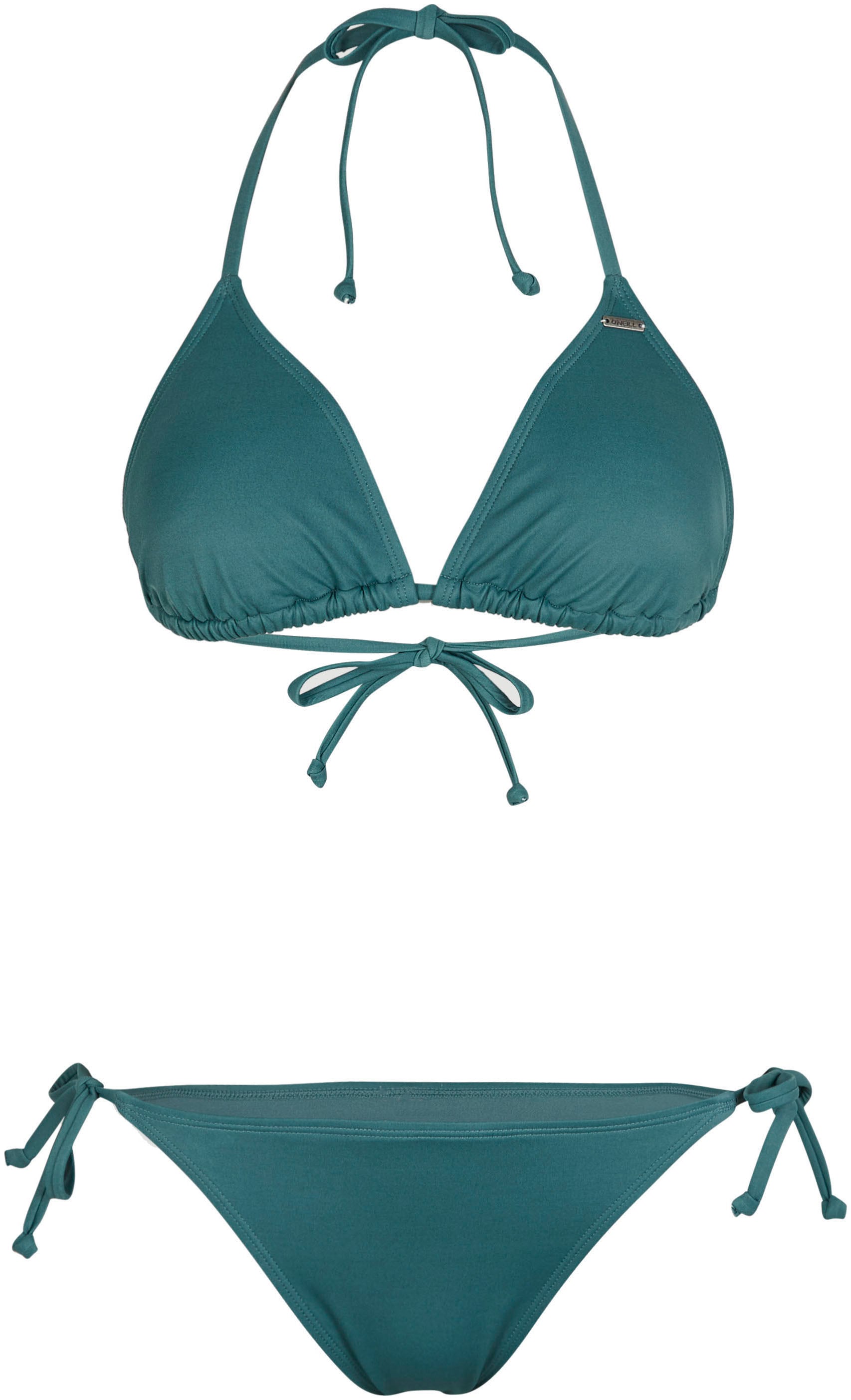 Bustier-Bikini »ESSENTIALS CAPRI - BONDEY BIKINI SET«, mit Bindebändern an der Bikinihose