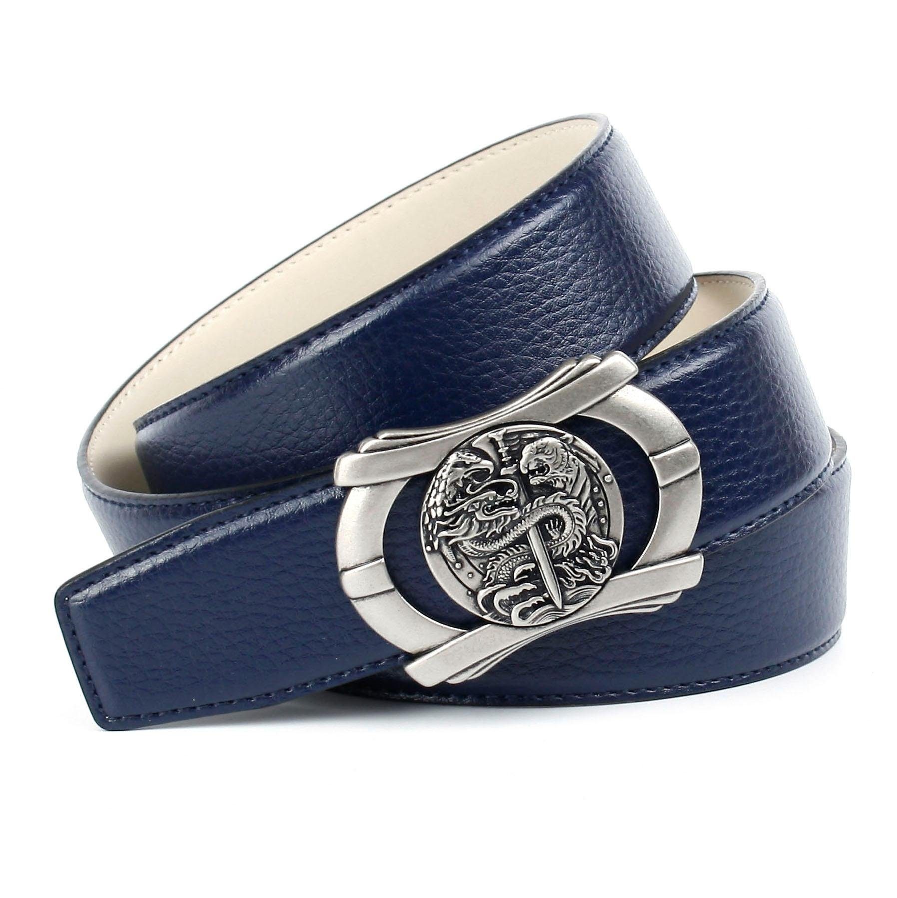 Image of Anthoni Crown Ledergürtel, Eindrucksvoll mit Schliesse "Fabelwesen" bei Ackermann Versand Schweiz