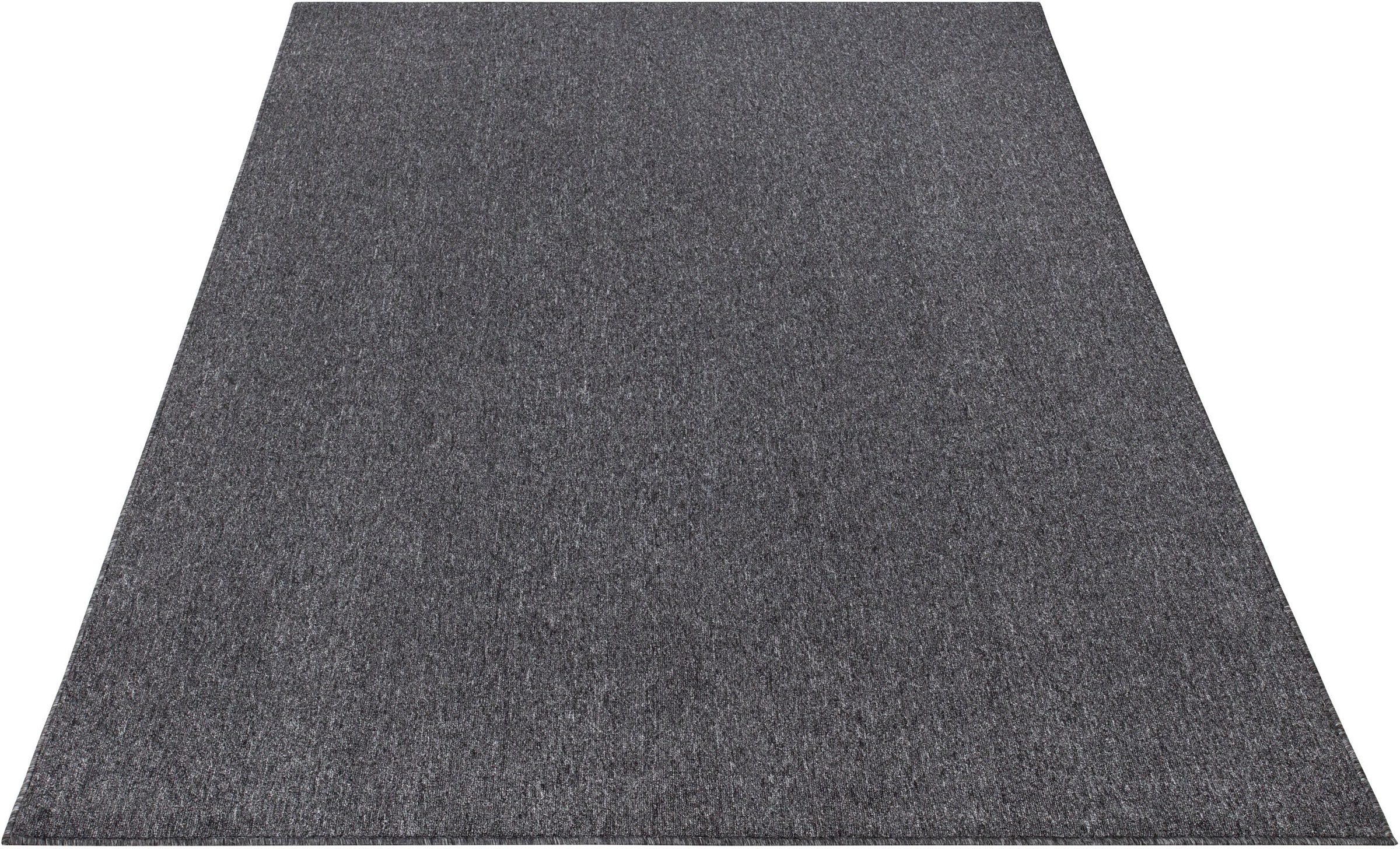 Paco Home Teppich »Barcelona 610« rechteckig 8 mm Höhe Kurzflor, meliert, strapazierfähige Qualität, Wohnzimmer