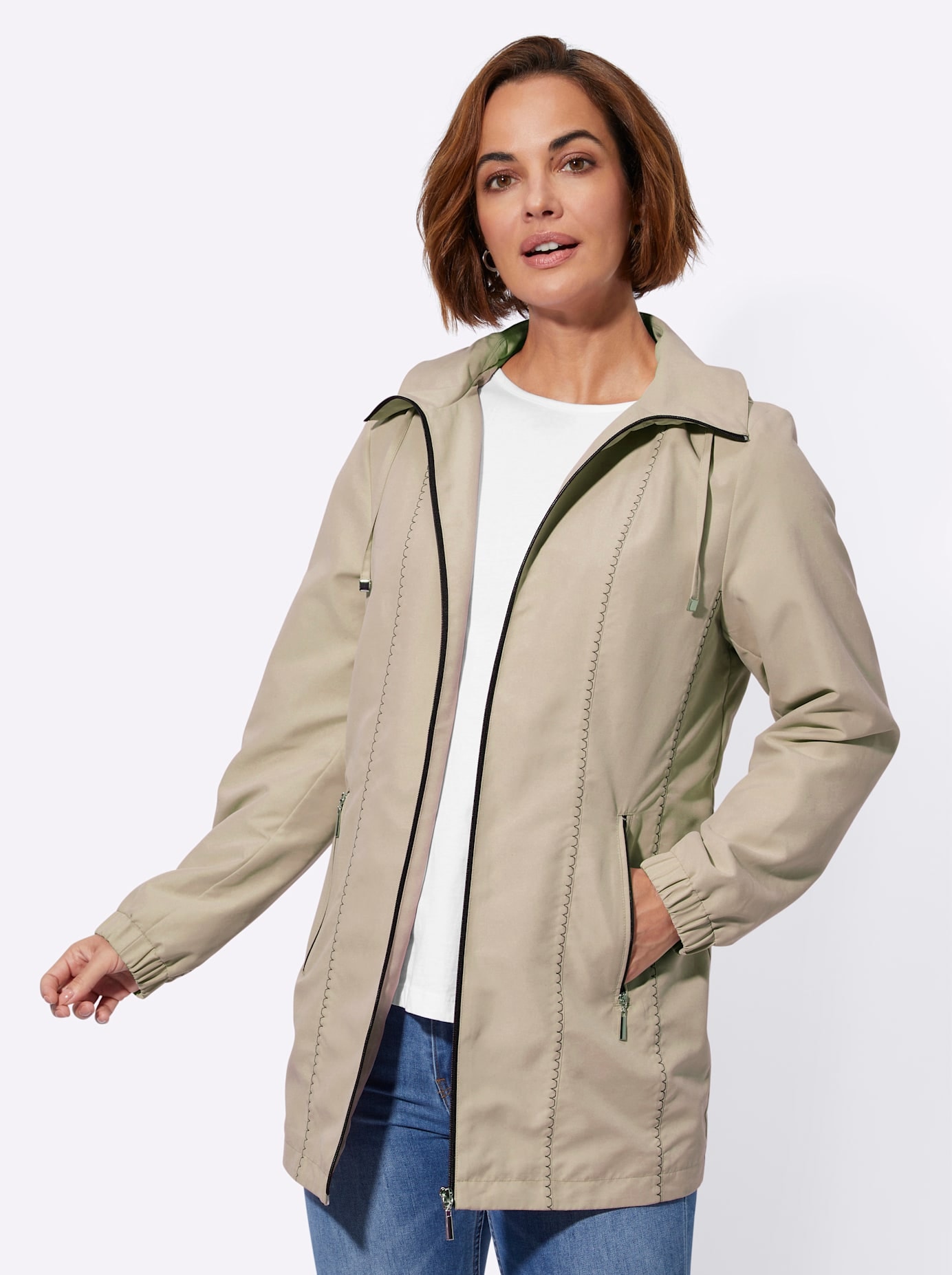 Classic Basics Anorak, mit Kapuze