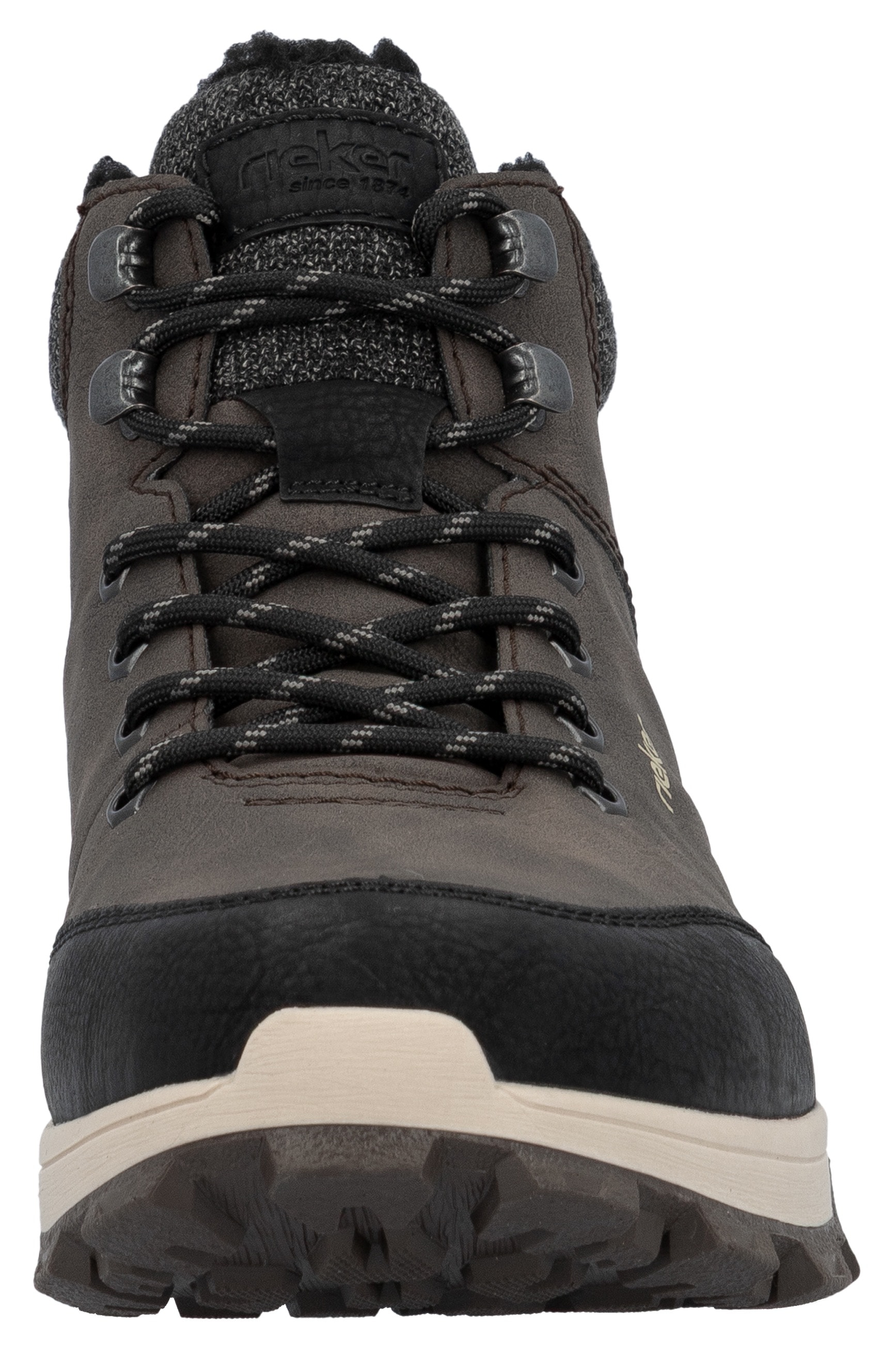 Rieker Winterboots  mit komfortabler SoftFoam-Innensohle, Freizeitschuh, Schnürschuh