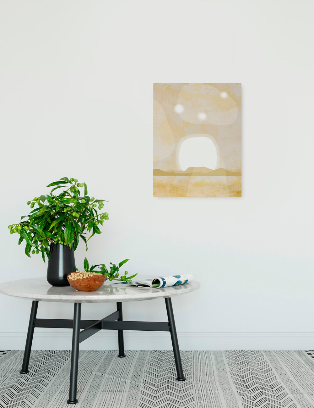 Image of Komar Leinwandbild "Desert Scene - Grösse 30 x 40 cm" Natur 1 Stk. tlg. Keilrahmenbild mi Echtholzrahmen