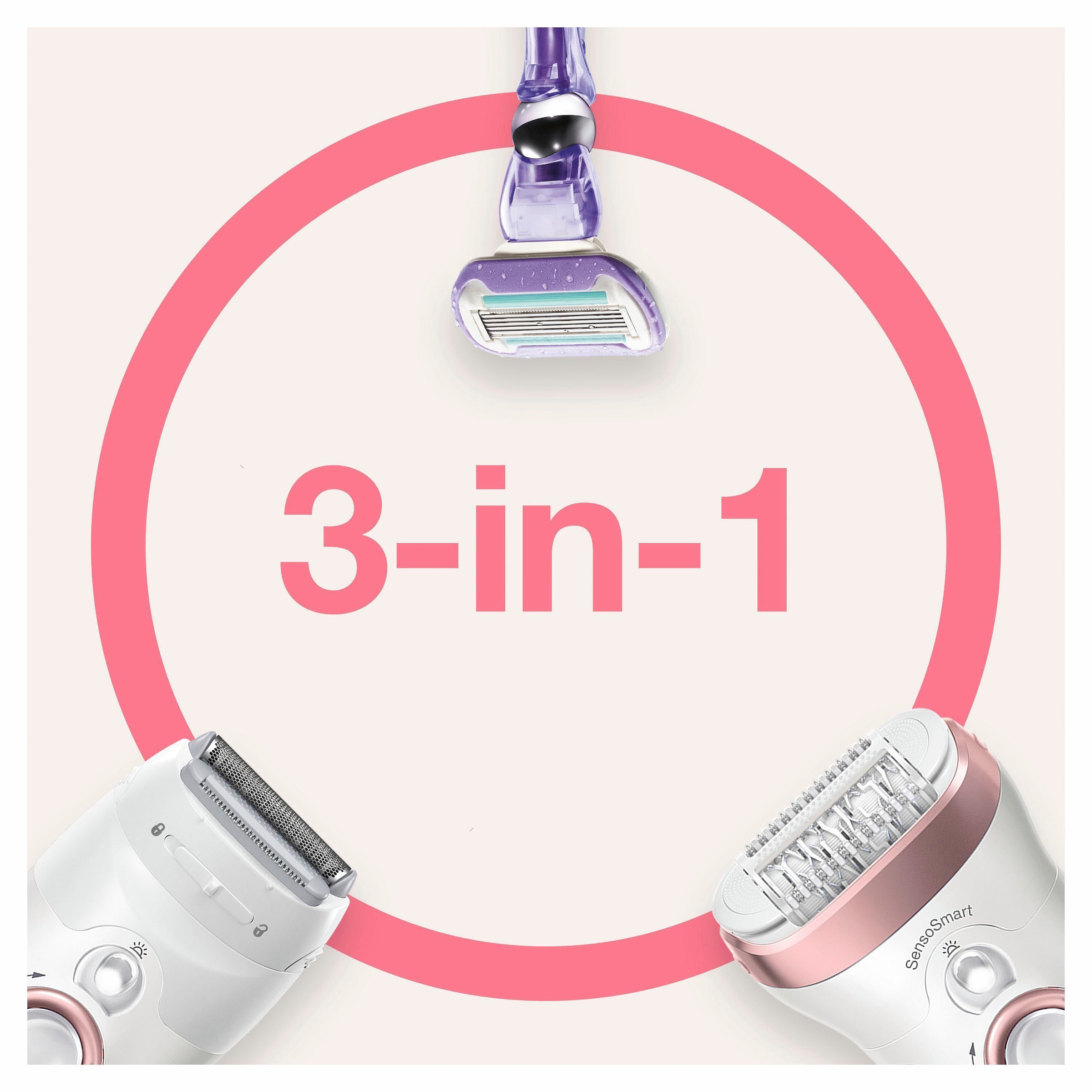Braun Epilierer »Silk-épil 9 9/870 SensoSmart«