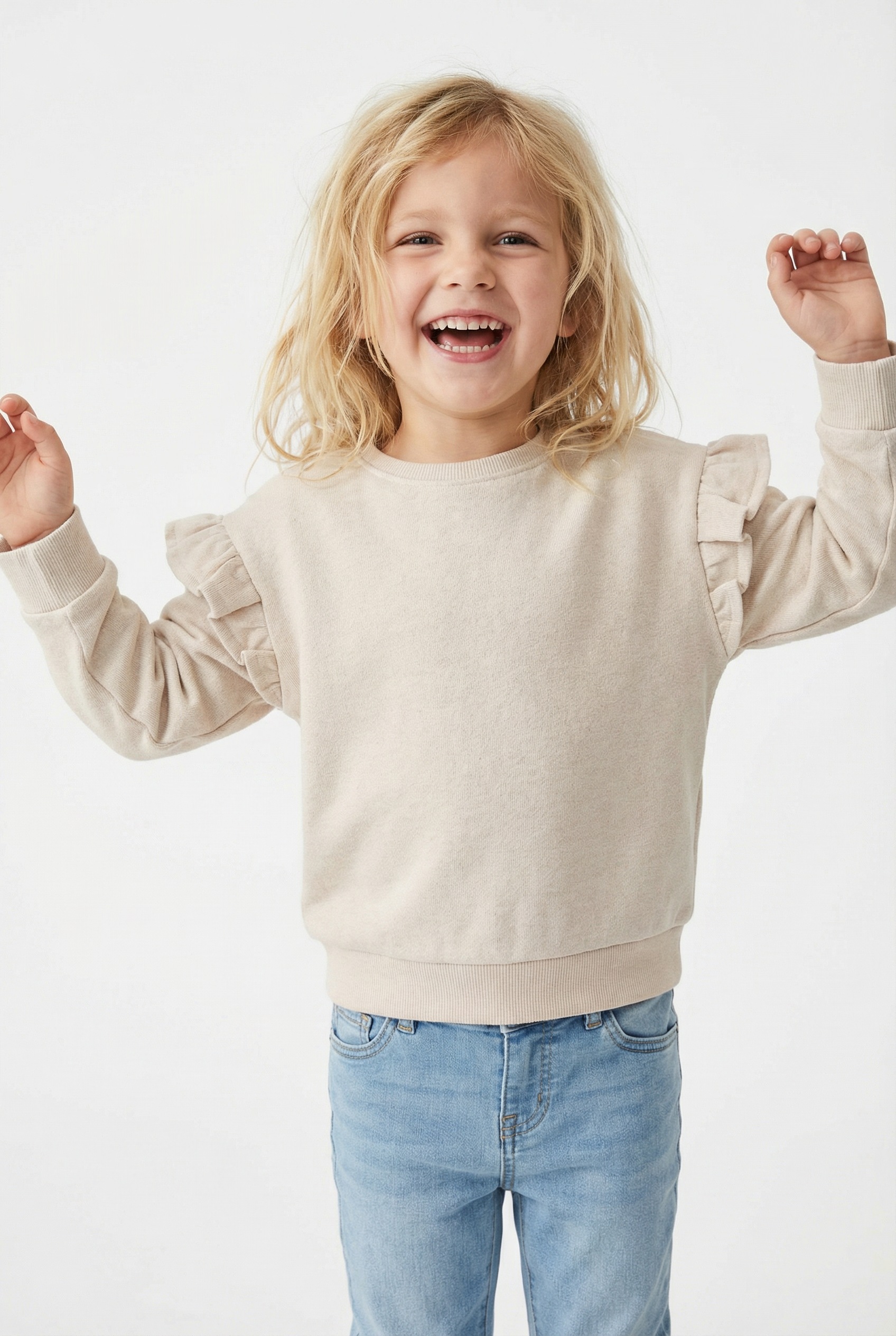 Image of Name It Sweatshirt "NMFTILDE LS NREG SWE UNB PB"