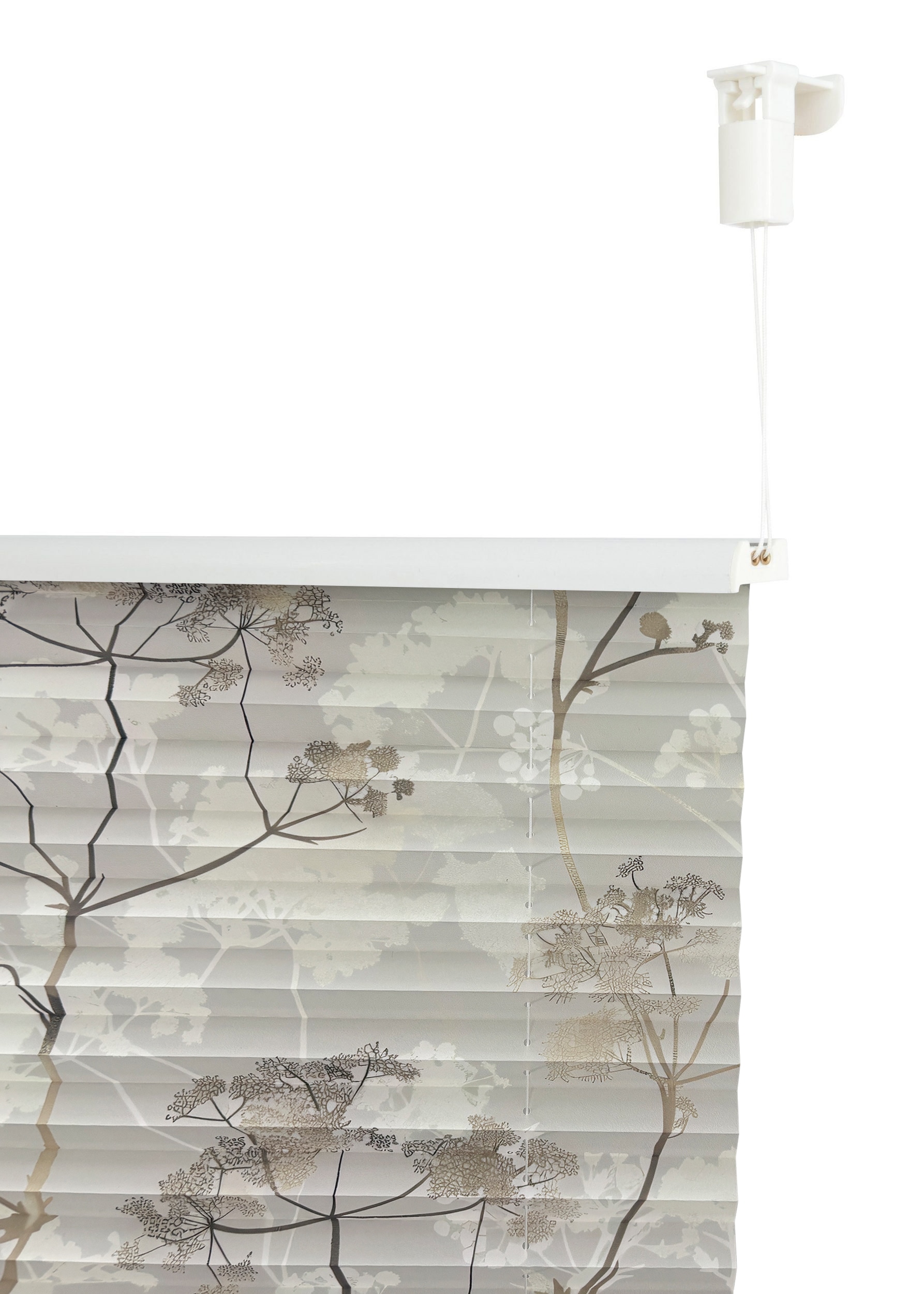 GOODproduct »MYNNI« protection contre la lumière Aucun perçage requis sous tension motif floral, protection solaire, pour portes et fenêtres - NOUVEAUTÉ