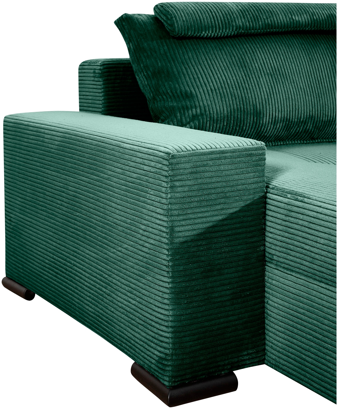 COLLECTION AB Wohnlandschaft »XXXL-Josy Relax U-Form Breite 352 cm, mit 2 gleich grossen Recamieren«, inkl. Bettfunktion, Bettkasten, mit 4 Rückenkissen in zwei Grössen