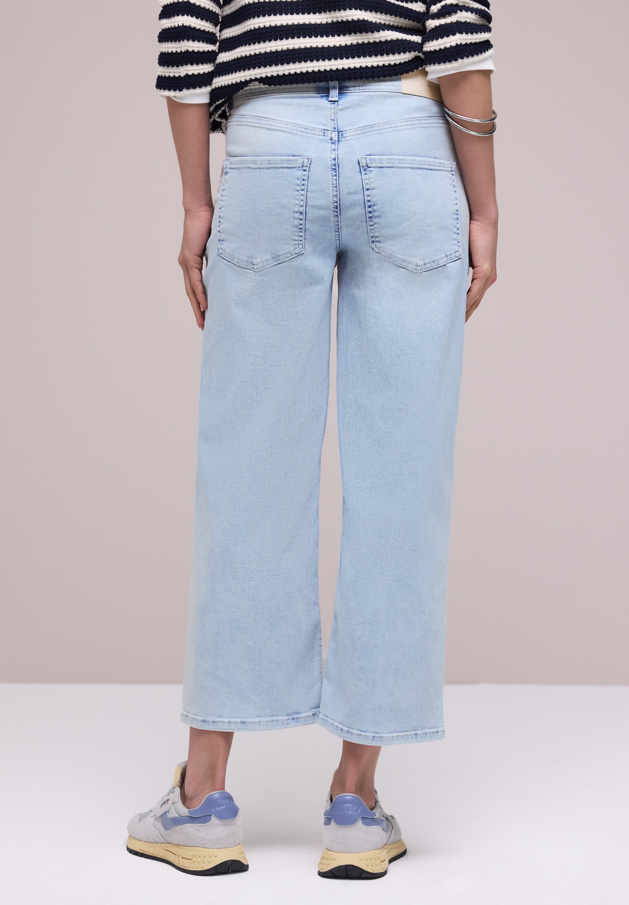 STREET ONE Jeans loose fit »Style Emee« Wide Leg Jeans mit Stretch