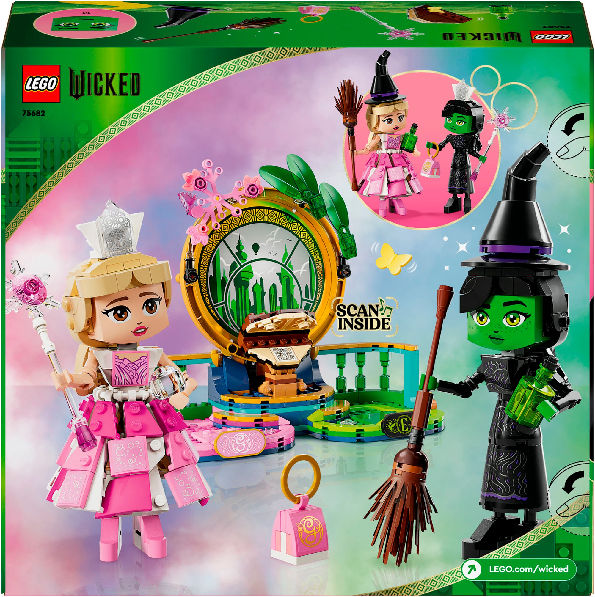 LEGO® Pions de construction »Elphaba und Glinda (75682), LEGO Wicked« Made in Europe