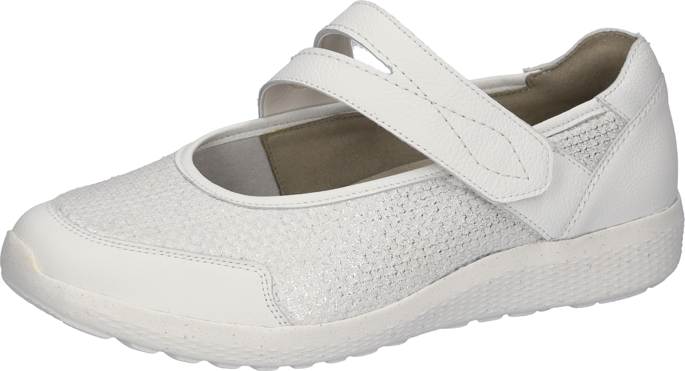 Waldläufer Riemchenballerina »M-IRA Soft«  Slipper, Komfortschuh, Orthotritt-Funktion, Spezialweite M