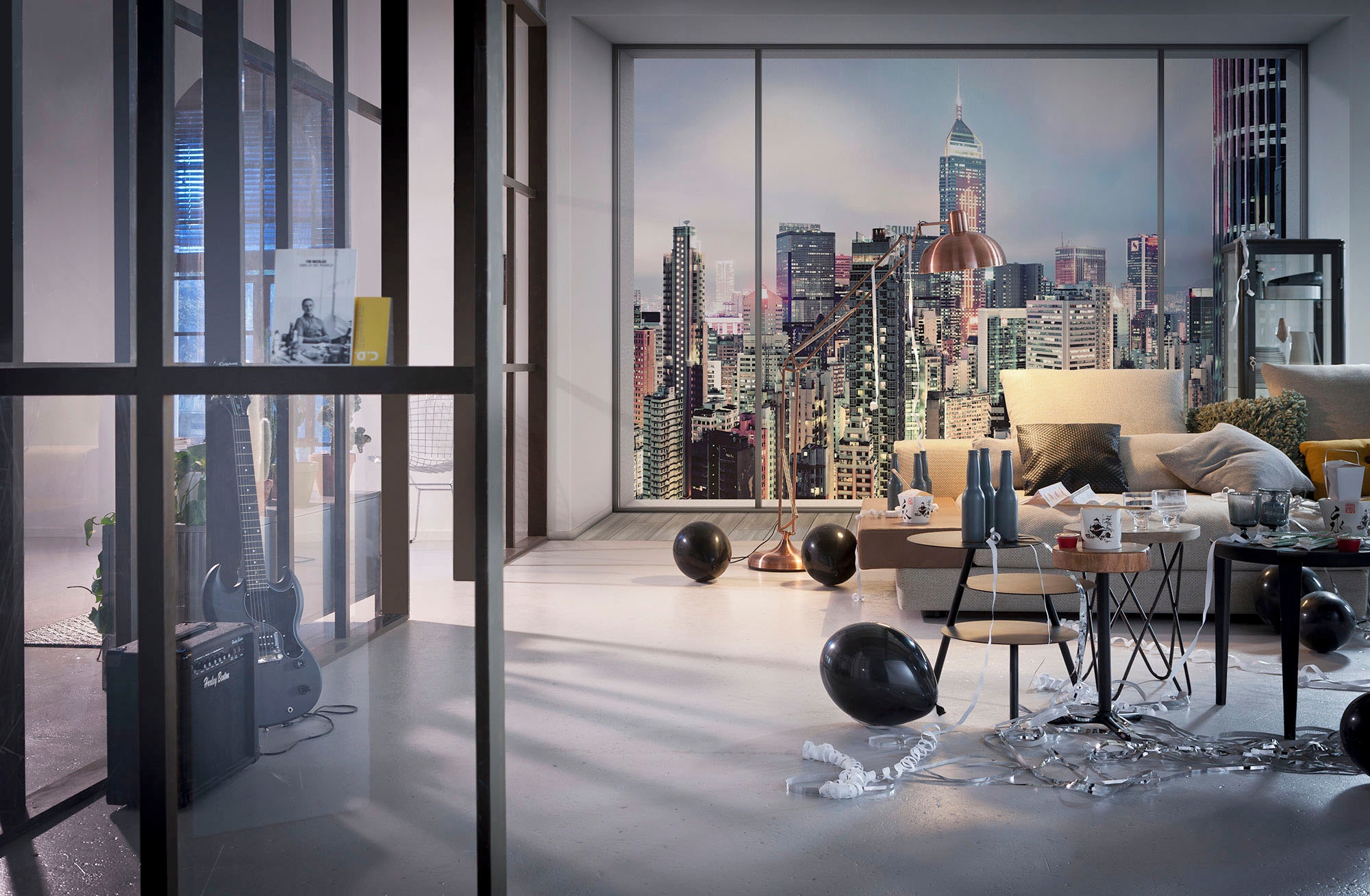 Image of Komar Vliestapete "Digitaldruck Vlies - Suite - Grösse 400 x 260 cm" bedruckt glatt Wohnzimmer, Schlafzimmer