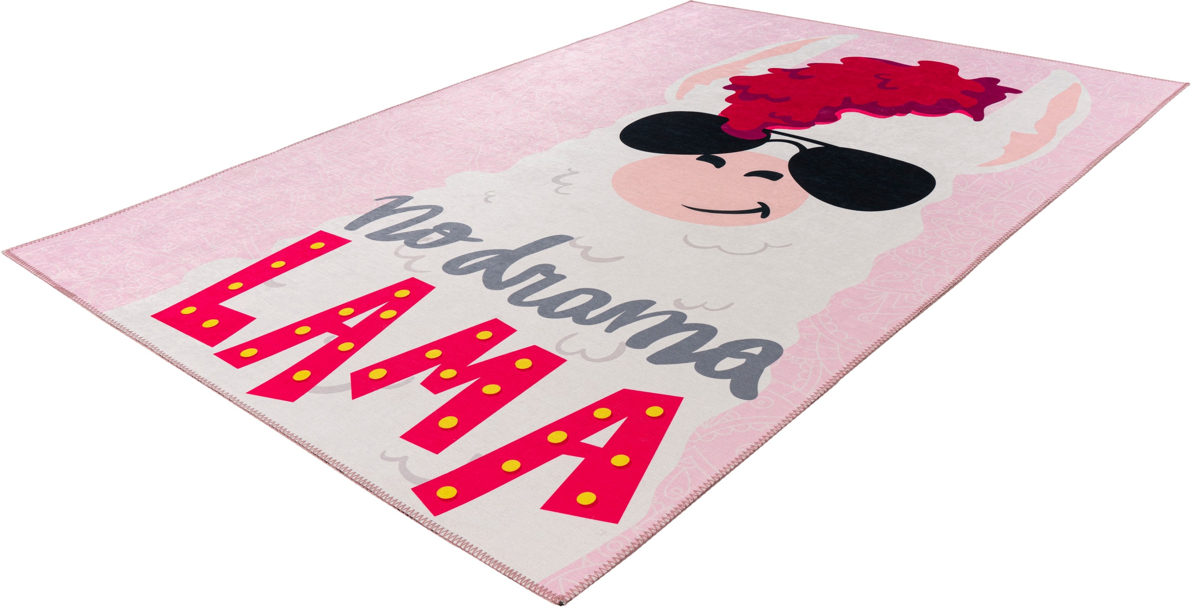 Image of Obsession Kinderteppich »My Torino Kids 240«, rechteckig, 5 mm Höhe, Spielteppich, Motiv Lama, Kinderzimmer bei Ackermann Versand Schweiz