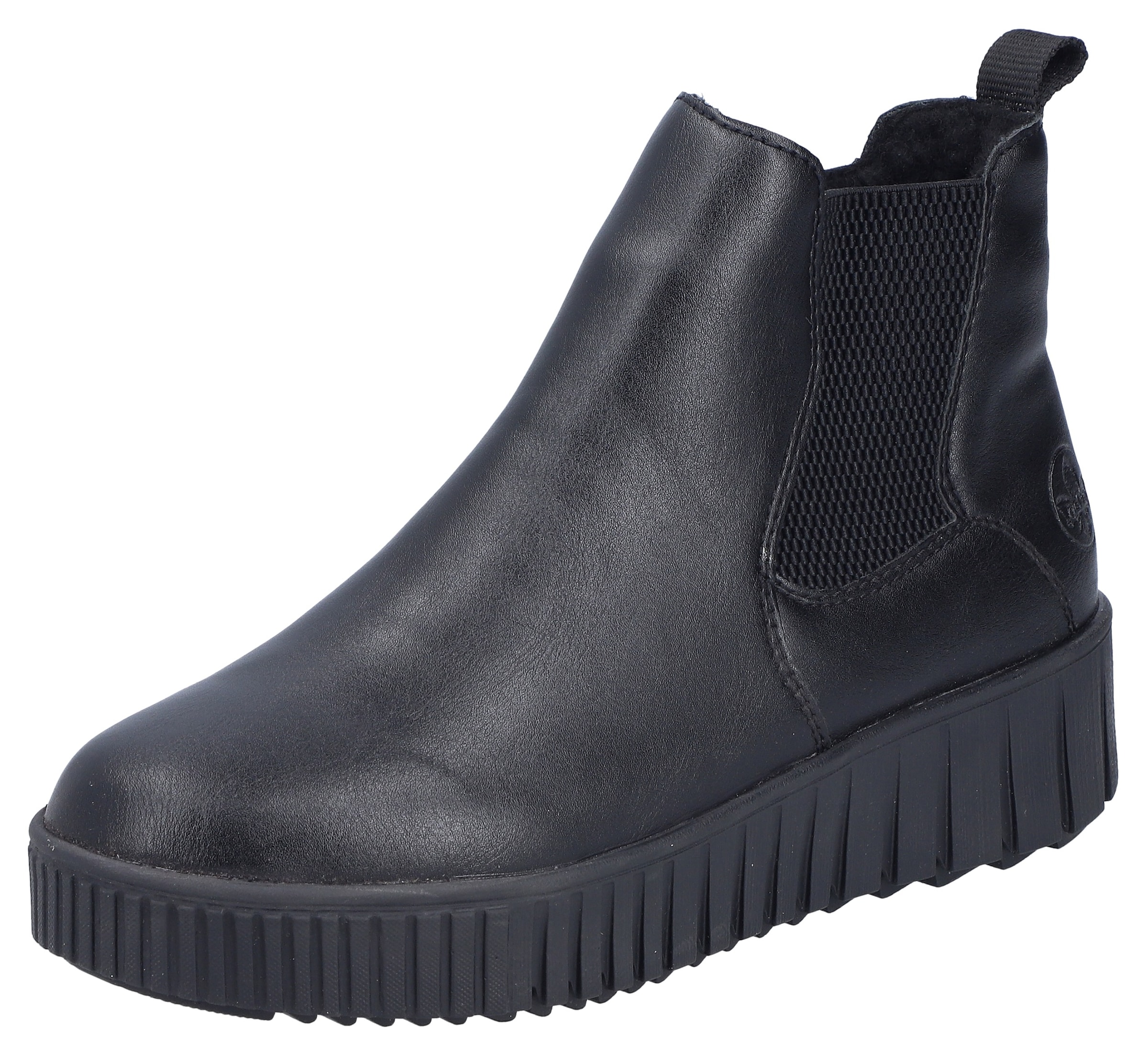 Rieker Bottes d'hiver  chelsea boots, sneakers à plateforme, bottines, fermeture éclair et stretch