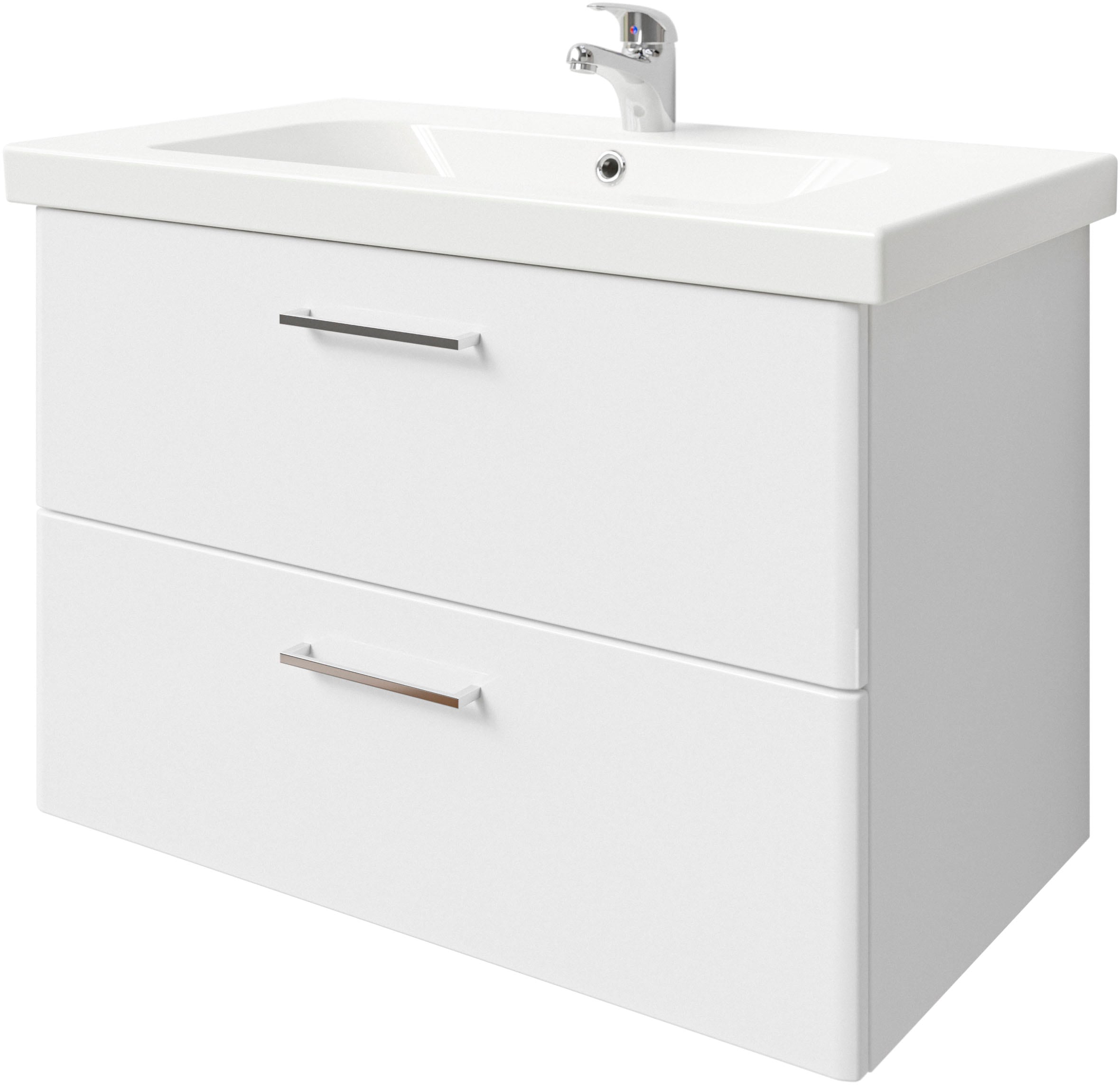Image of Saphir Badmöbel-Set "Quickset 316 Waschplatz, Keramikwaschtisch mit Unterschrank" 2 Stk. tlg.