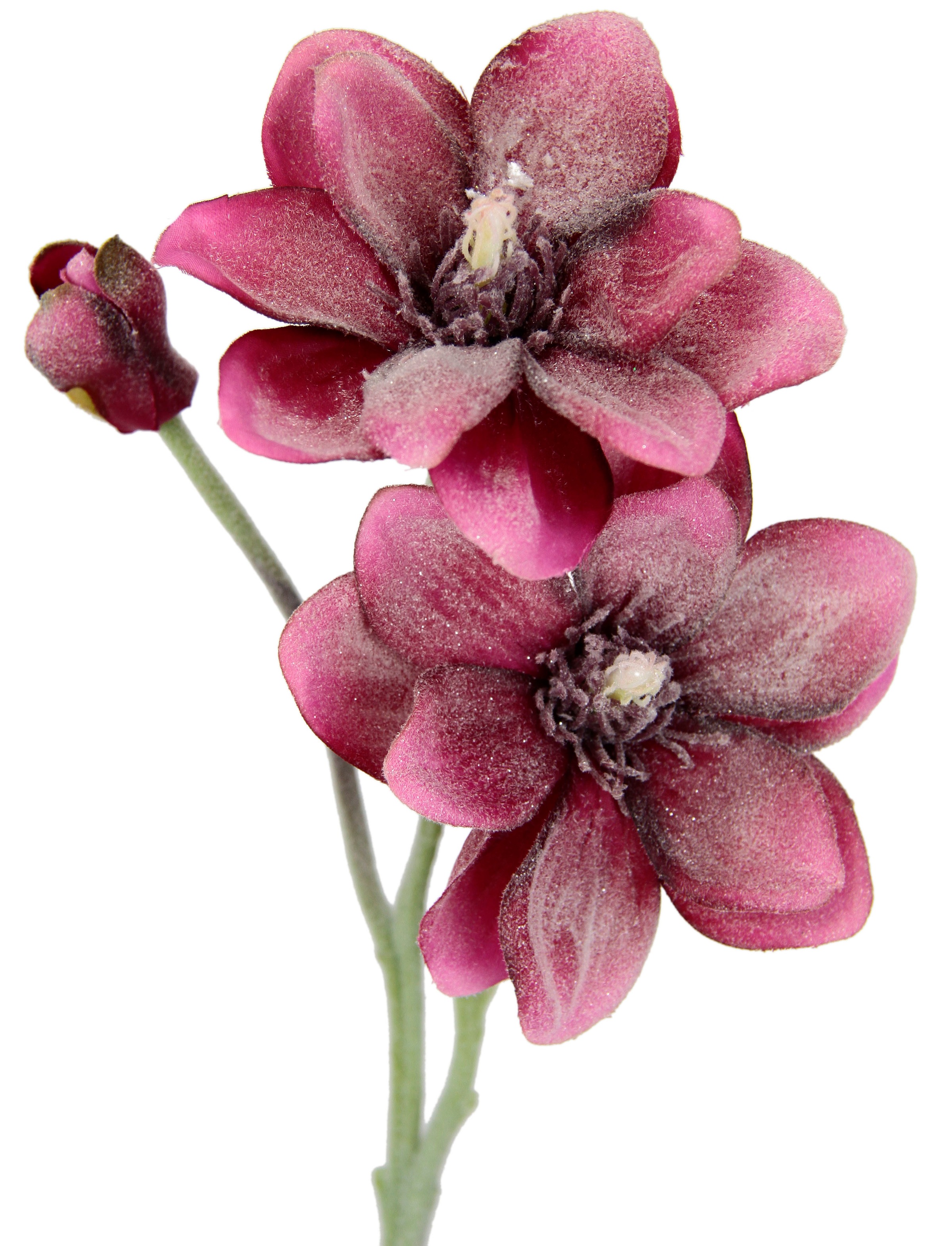 I.GE.A. Kunstblume »Magnolie«, Künstlicher Magnolienzweig, 3er Set