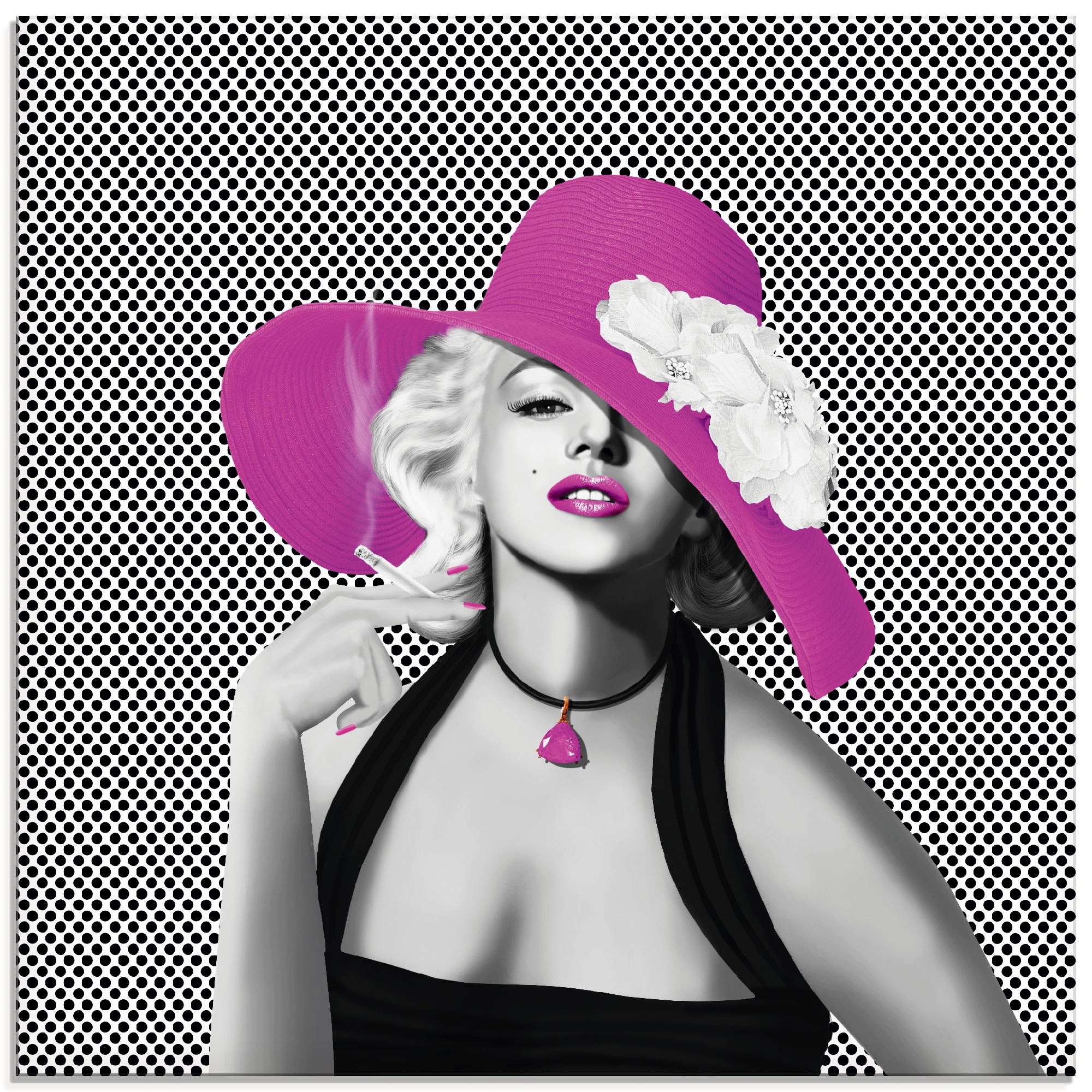 Image of Artland Glasbild »Marilyn in Pop Art«, Stars, (1 St.) bei Ackermann Versand Schweiz