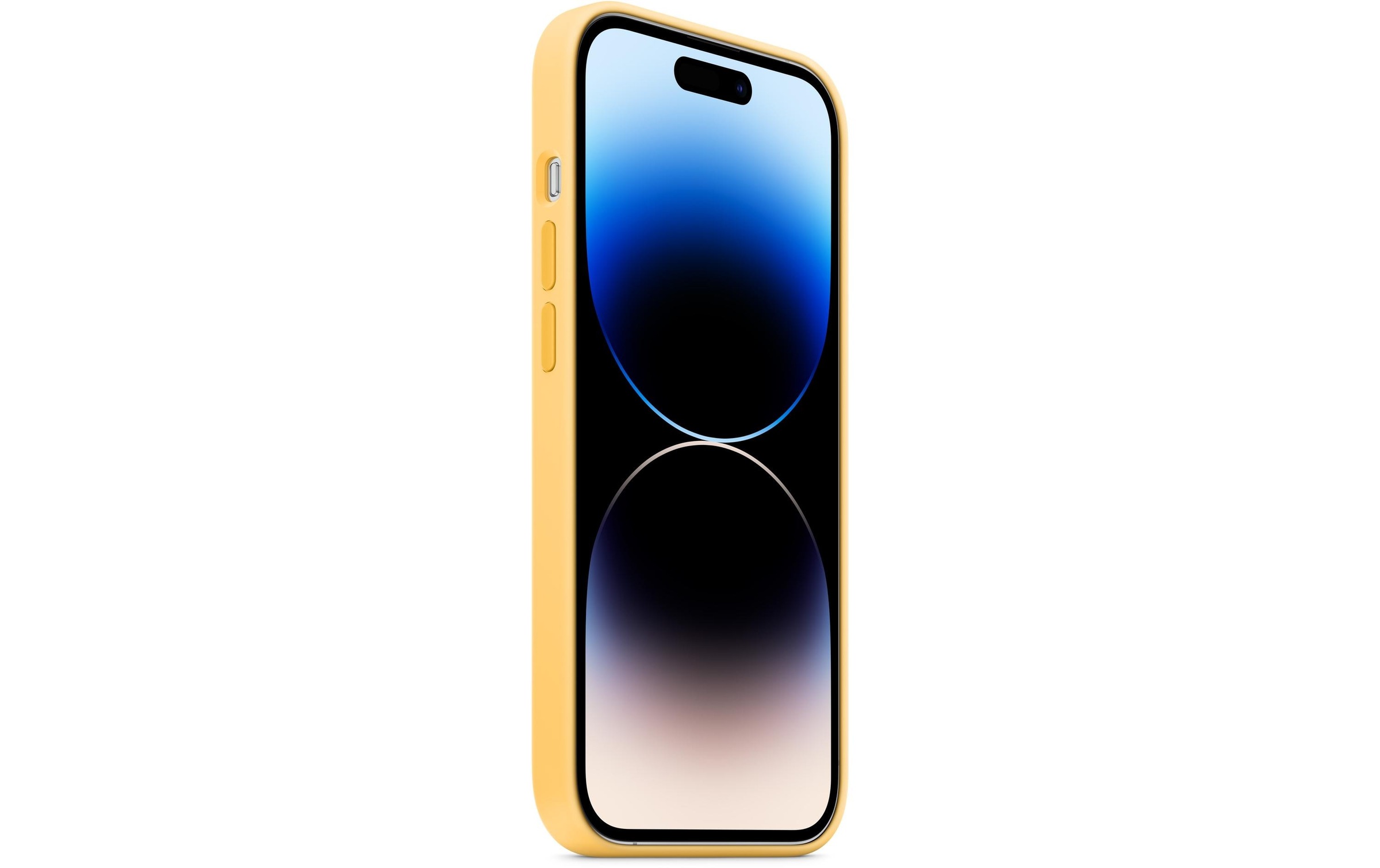 Apple Smartphone-Hülle »Pro Silicone Case Yellow«, iPhone 14 Pro