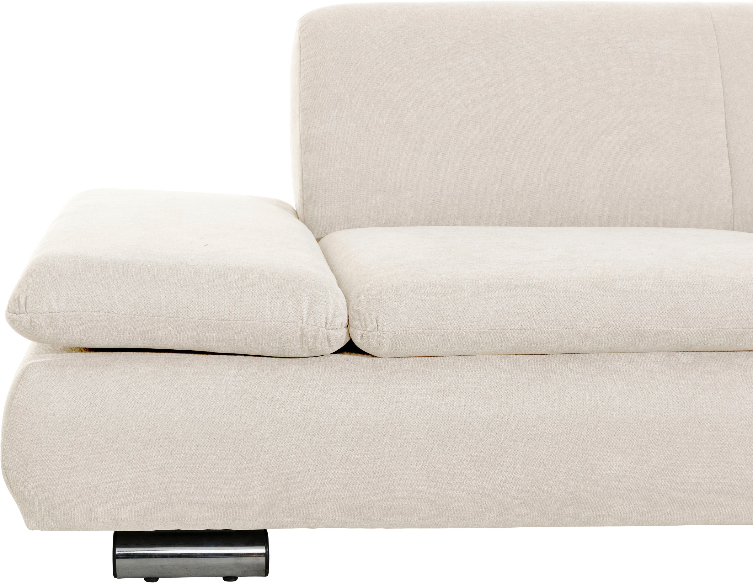 Max Winzer® Ecksofa »Toulouse modern und bequem, aktuelles Design, hoher Sitzkomfort«, mit klappbaren Armlehnen, Breite 271 cm