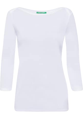 United Colors of Benetton 3/4-Arm-Shirt, im kombistarken Basic-Look kaufen