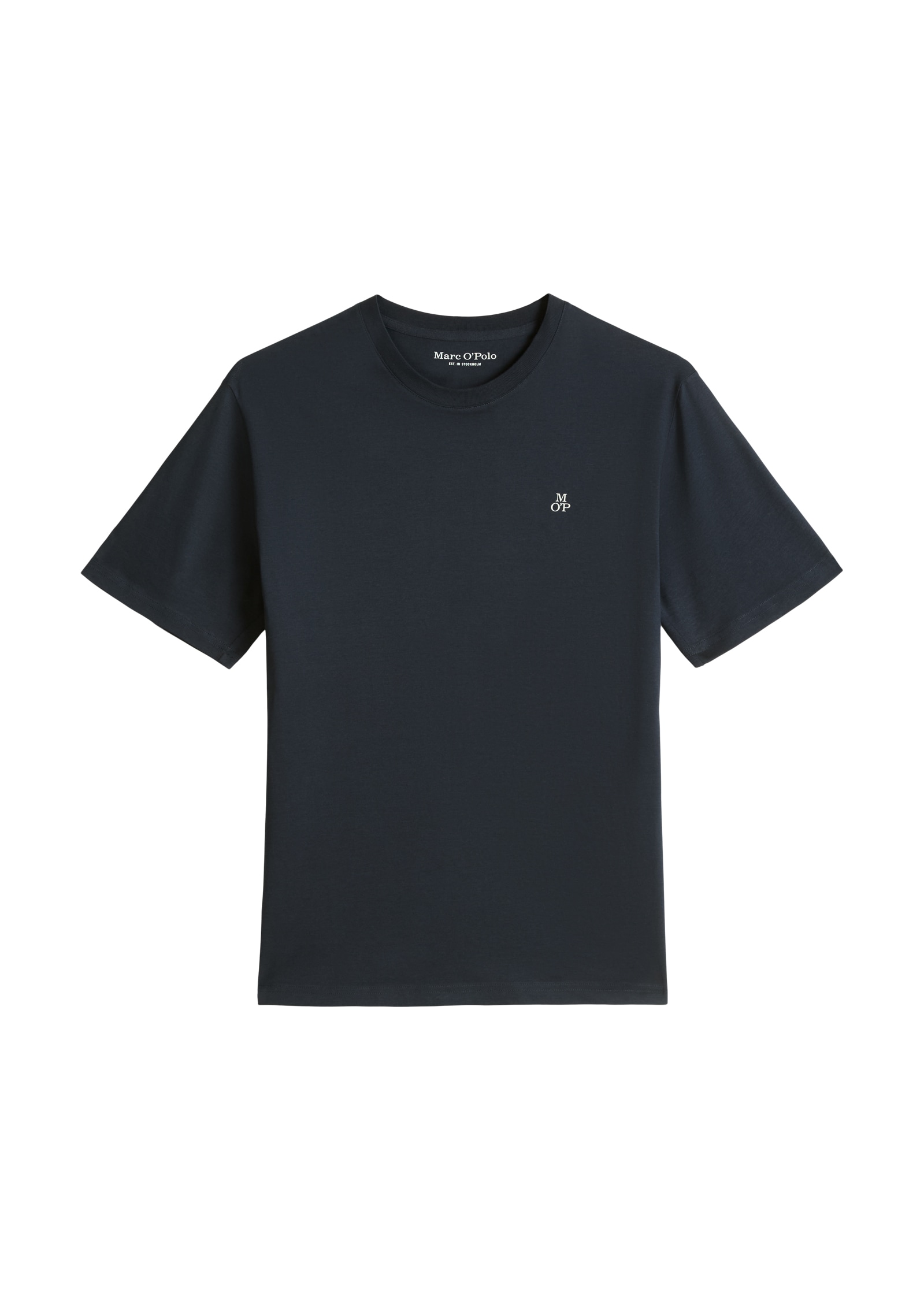 Marc O'Polo T-shirt Logo-T-Shirt aus Bio-Baumwolle