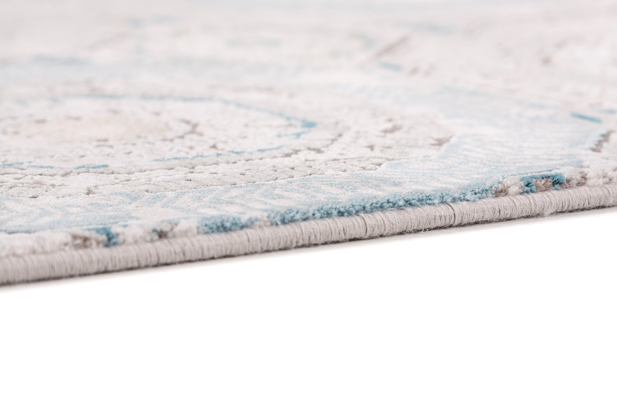 ASTRA Tapis »Gravina 232« Rectangulaire 8 mm Höhe seidiger Schimmer durch Viskose, Hoch Tief Struktur, Wohnzimmer