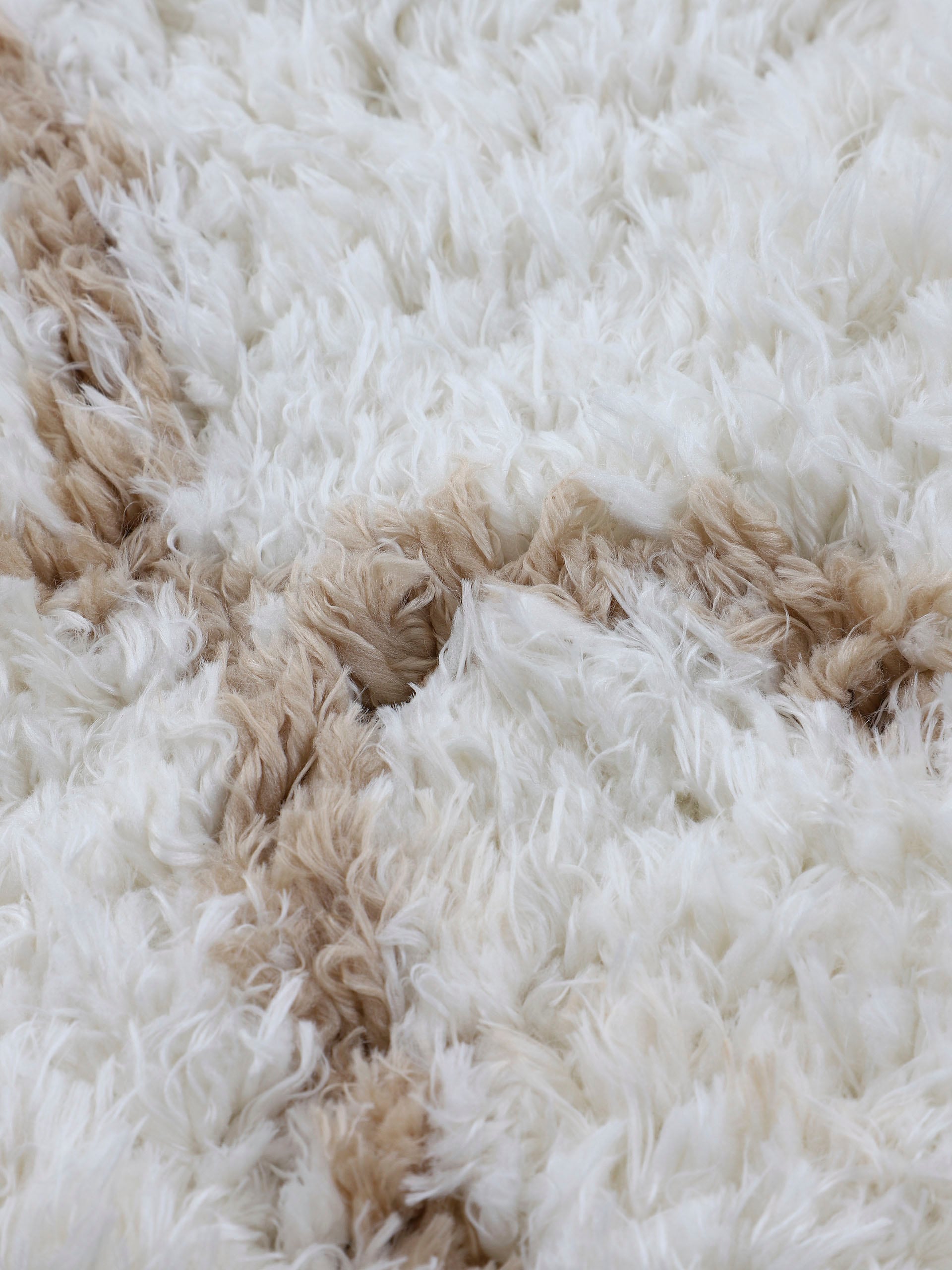 carpetfine Hochflor-Teppich »Eddy«, rund, 30 mm Höhe, Shaggy Langflor mit Fransen, starke Grössenauswahl, Wohnzimmer