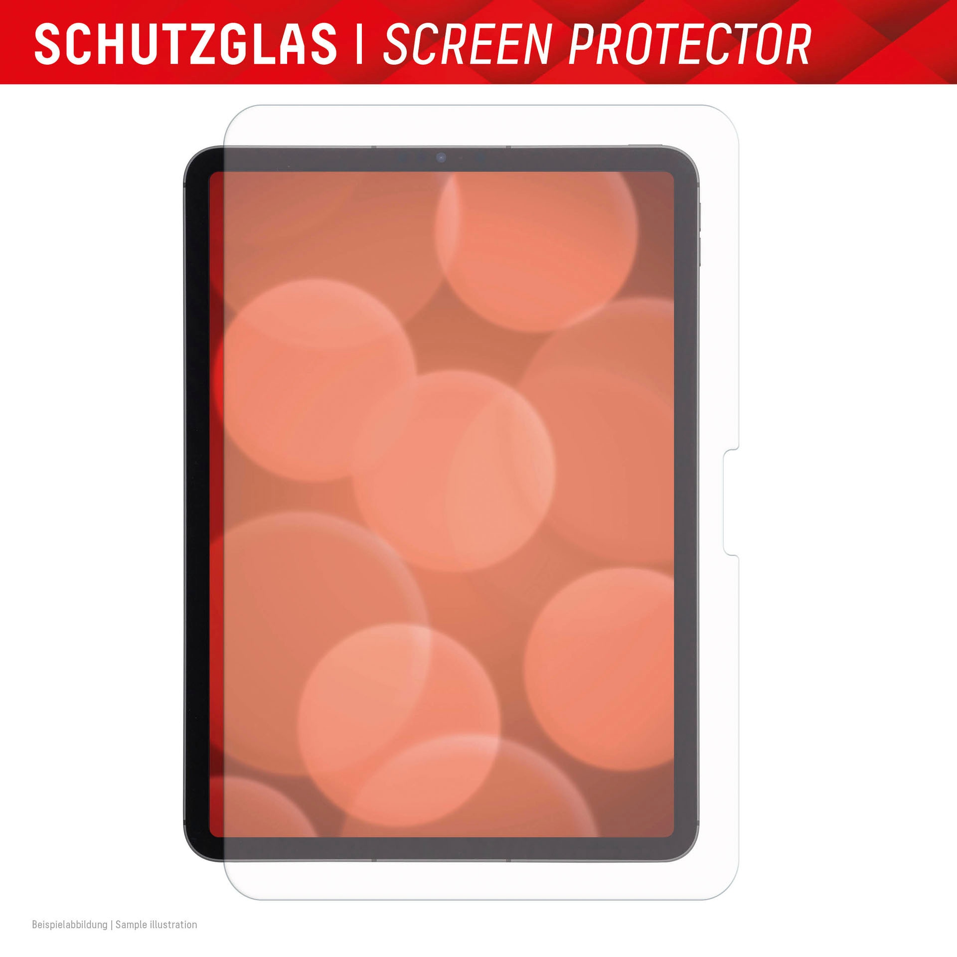 Displex Displayschutzfolie »Tablet Glass«, für Apple iPad Pro 11" (2024), Displayschutz, Bildschirmschutz, kratz & stossfest, einfaches Anbringen