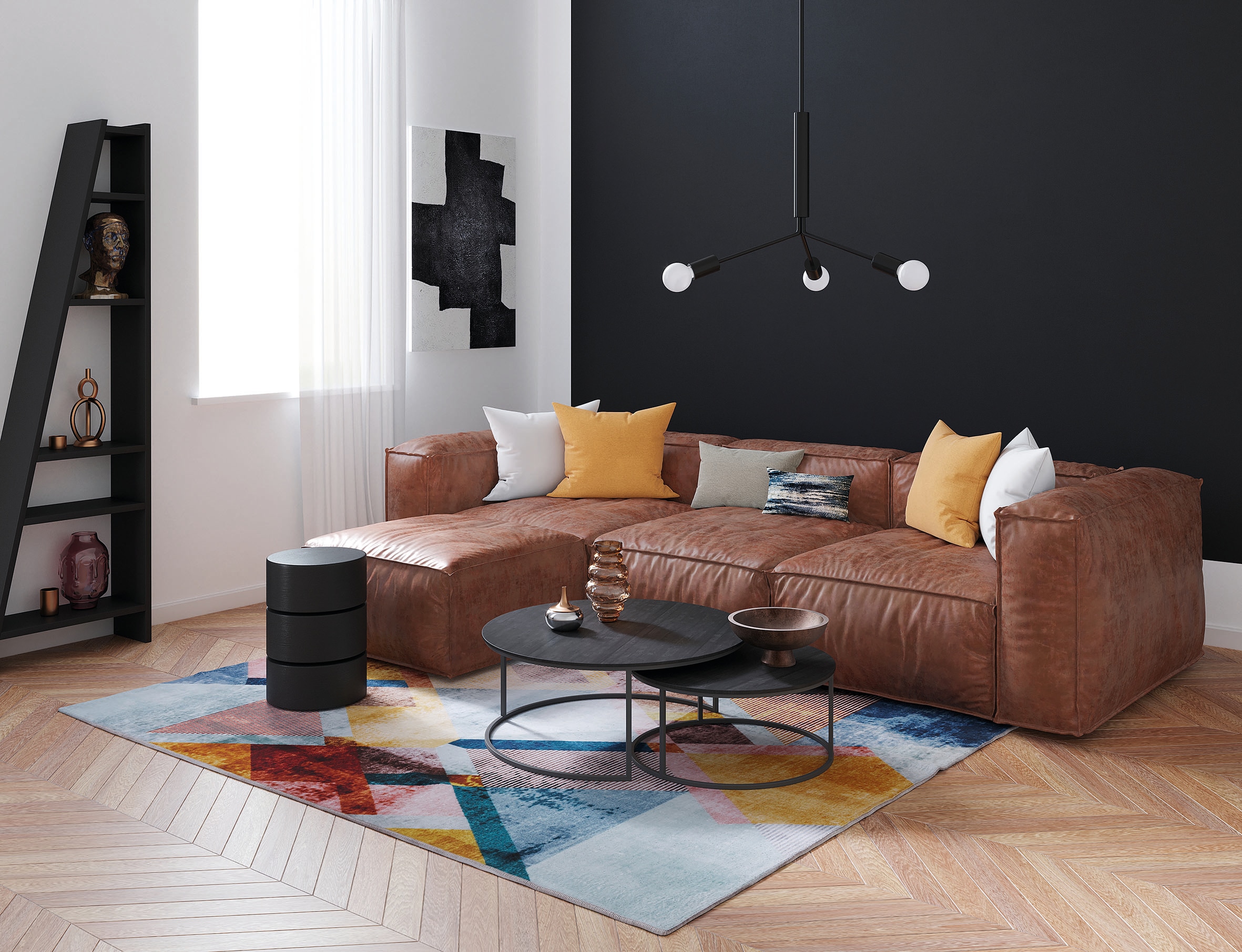 HANSE Home Teppich »Atika«, rechteckig, Boho-Style, Anti-Rutsch, Vintage,  Wohnzimmer, Flur, Schlafzimmer
