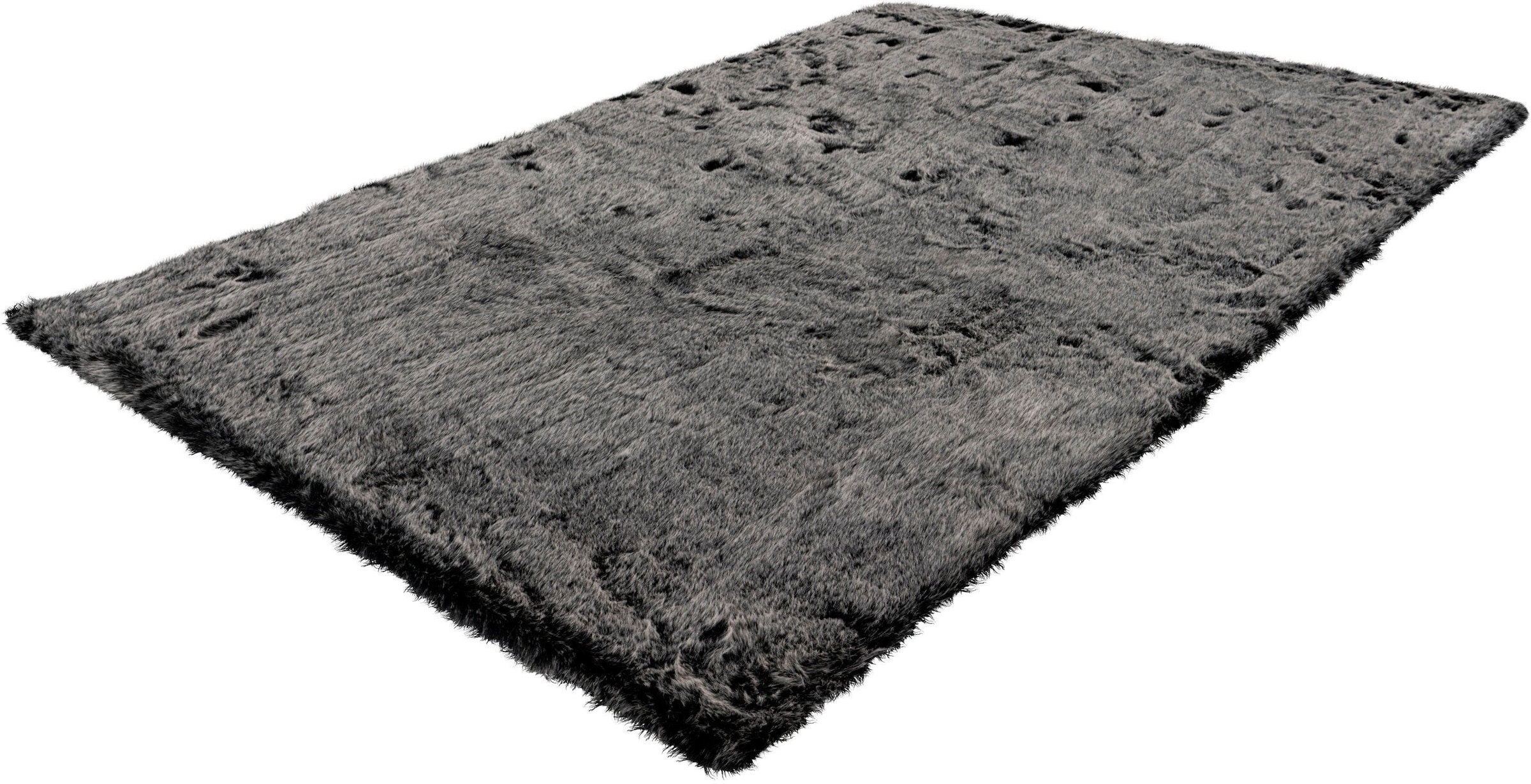 calo-deluxe Hochflor-Teppich »Emica-1000«, rechteckig, 52 mm Höhe, Kunstfell, Wohnzimmer