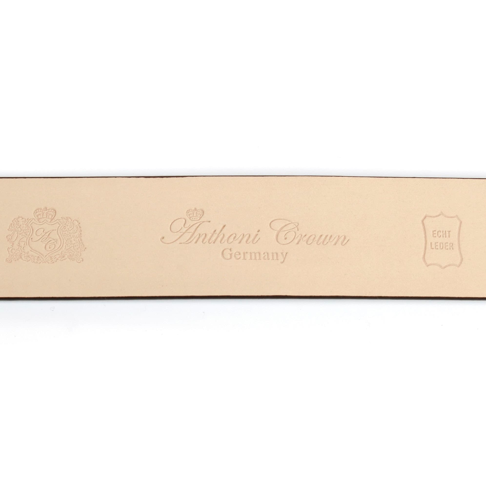 ♕ Anthoni Crown Ledergürtel, kaufen mit schillernder 3D-Optik Koppelschliesse in versandkostenfrei silberfarbener