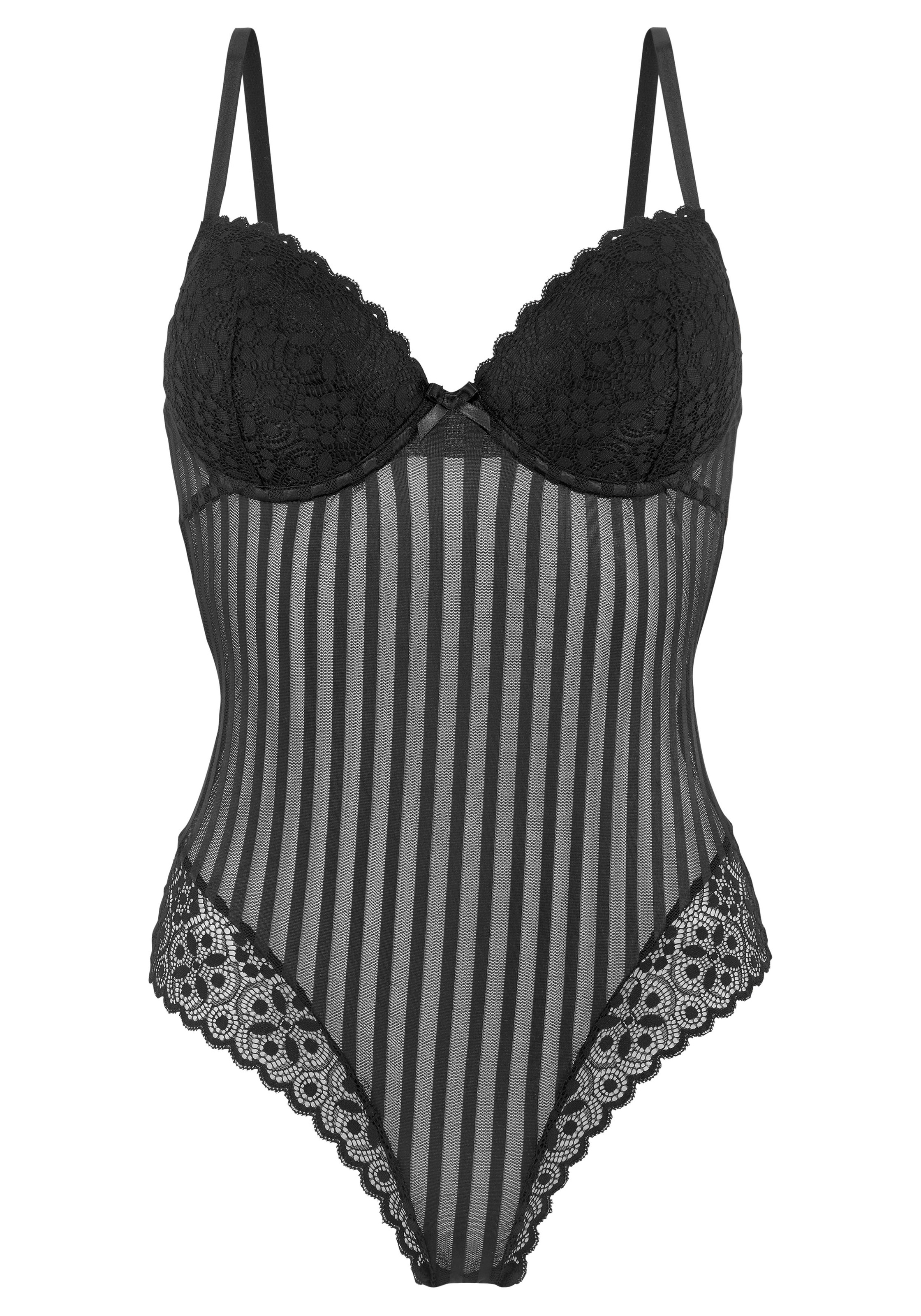 Image of s.Oliver Body, im modischen Streifen-Look, sexy Dessous bei Ackermann Versand Schweiz