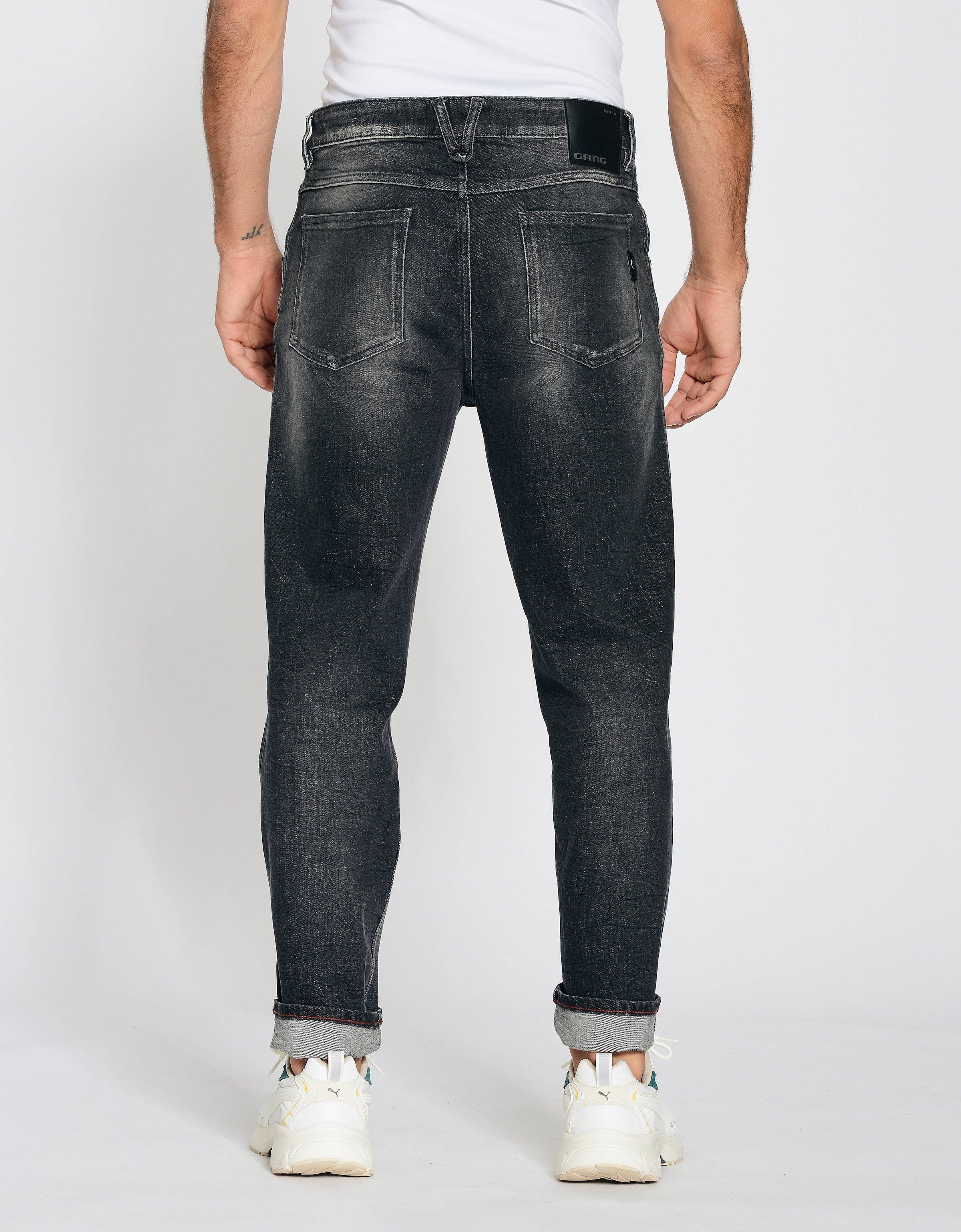 GANG Stretch-Jeans »94MARCO«, im relaxten 5-Pocket Style mit doppelter Gürtelschlaufe