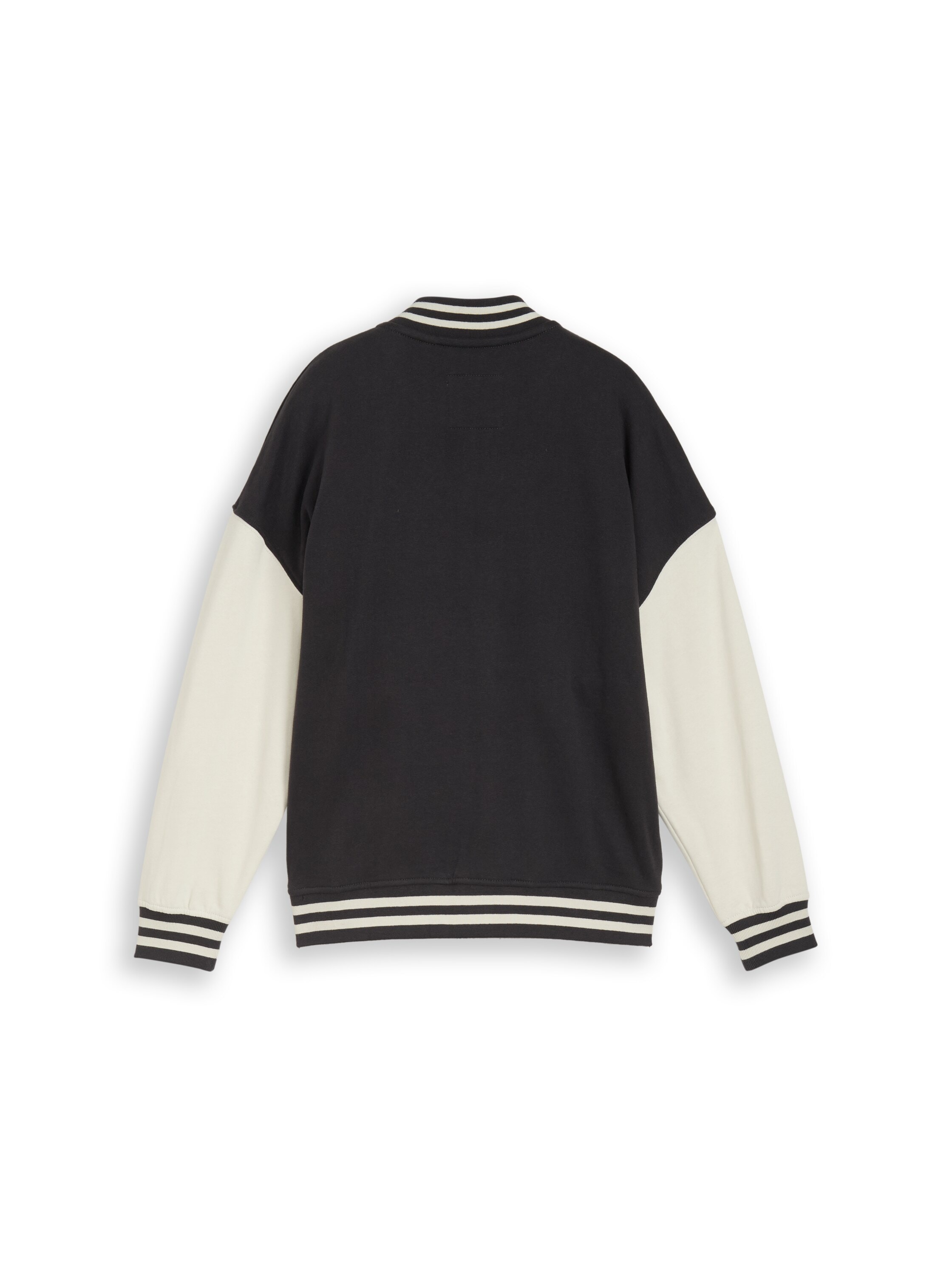 TOM TAILOR Veste sweat mit Stickerein