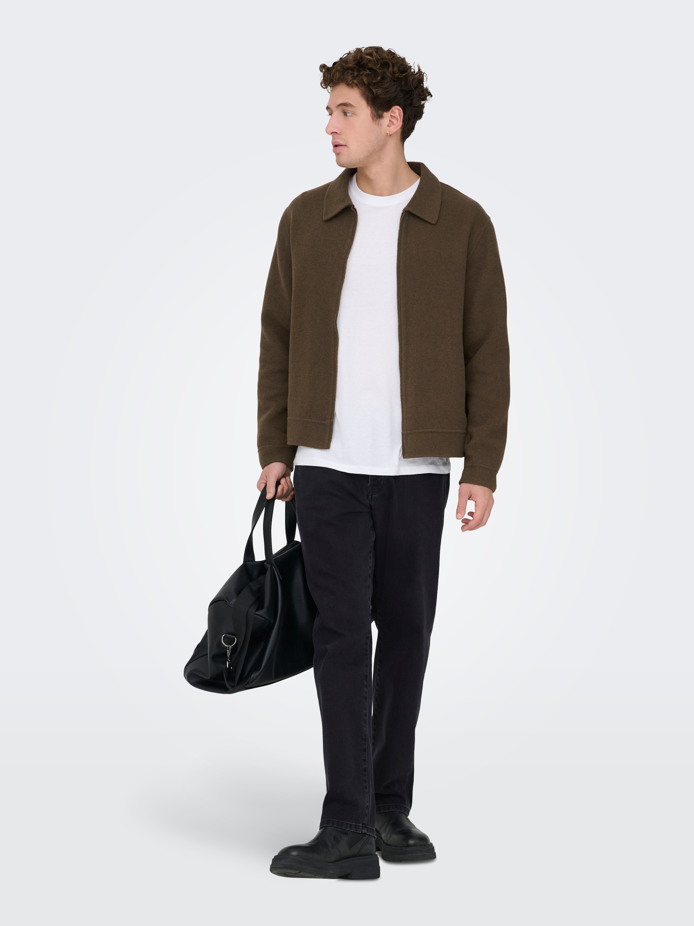 ONLY & SONS Regular-fit-Jeans »ONSEDGE STRAIGHT JAX BOX TAI DNM NOOS«