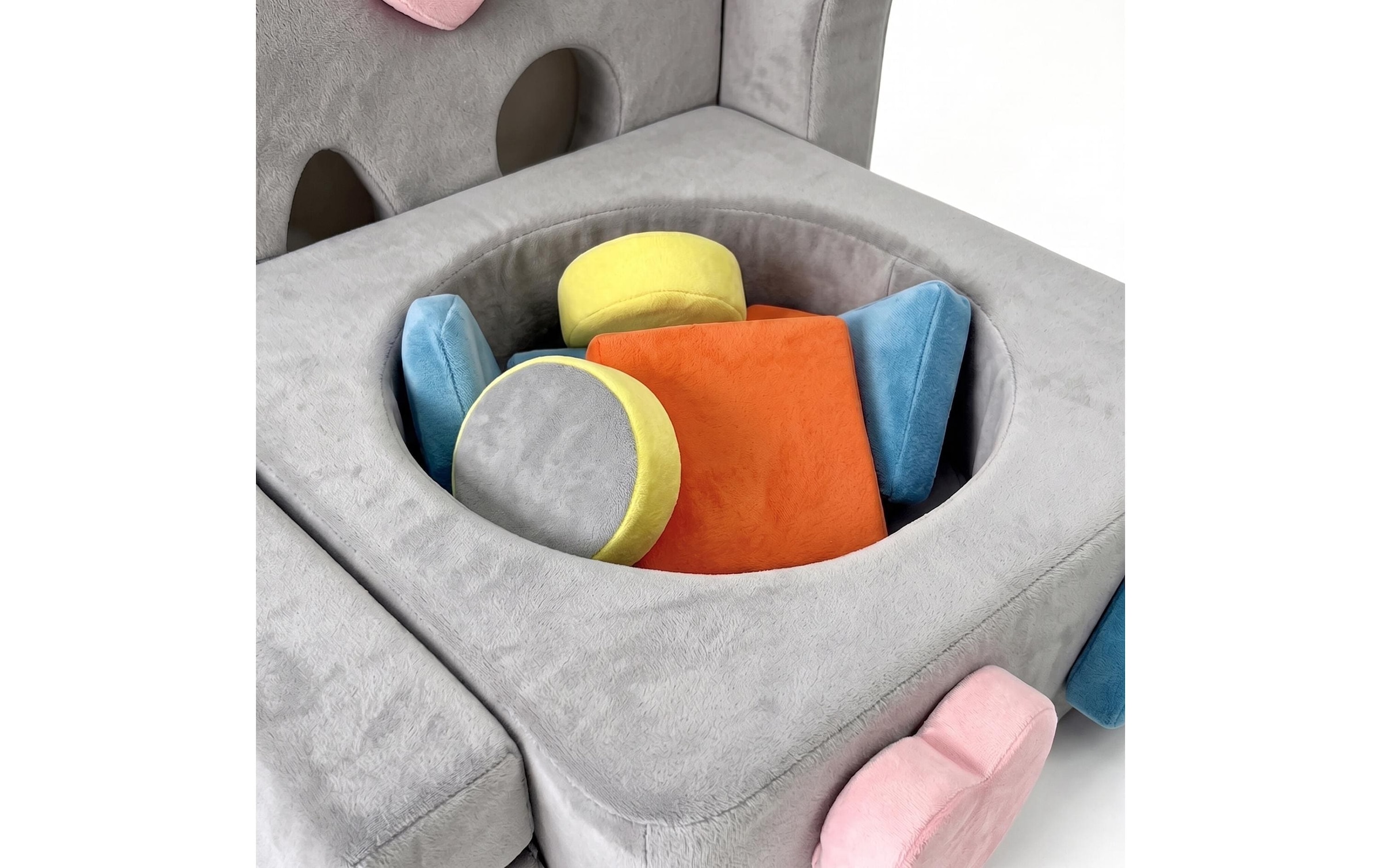 relaxdays Fauteuil pour enfant »Kindersessel Kinder Spielsofa Modular«