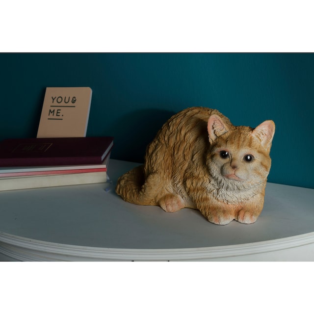 Myflair Möbel & Accessoires Dekofigur »Katze«, gelb/weiss getigert,  Wohnzimmer günstig kaufen