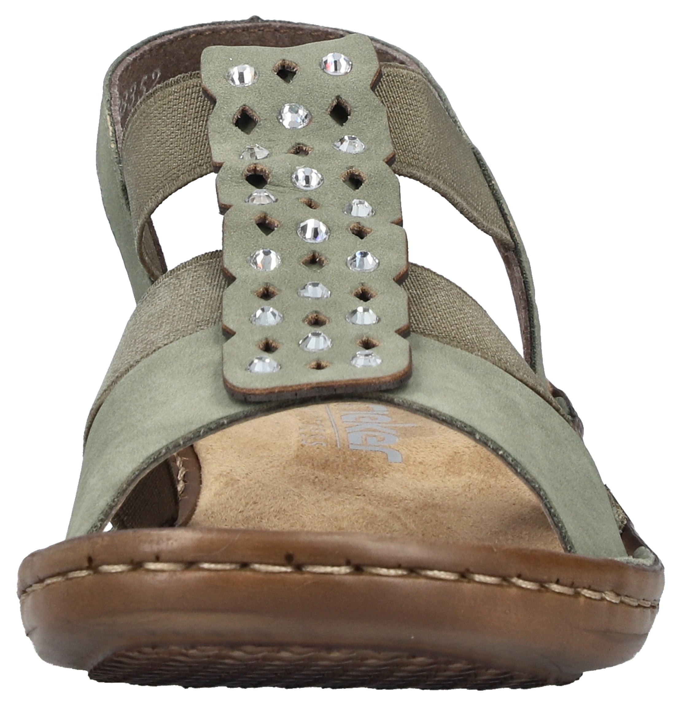 Rieker Sandale  Chaussure d'été, mule avec élastique pour un bon maintien